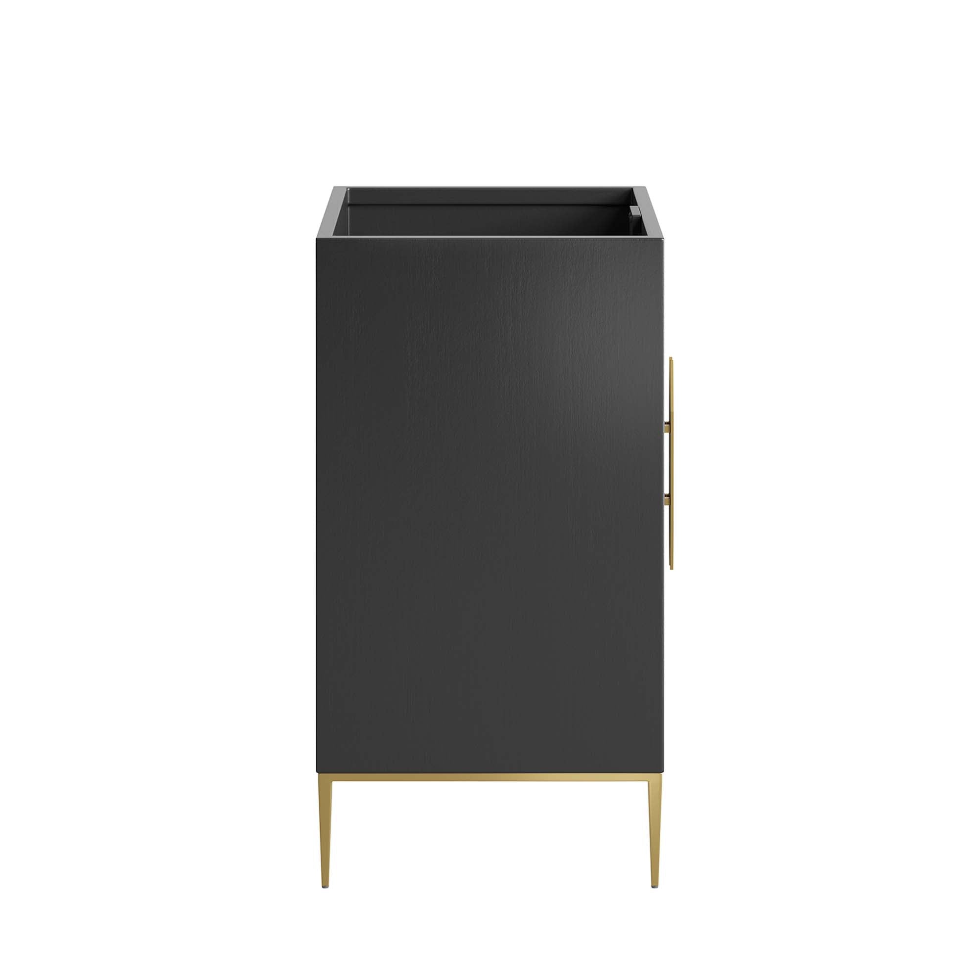 Awaken 24" Bathroom Vanity Cabinet, Black