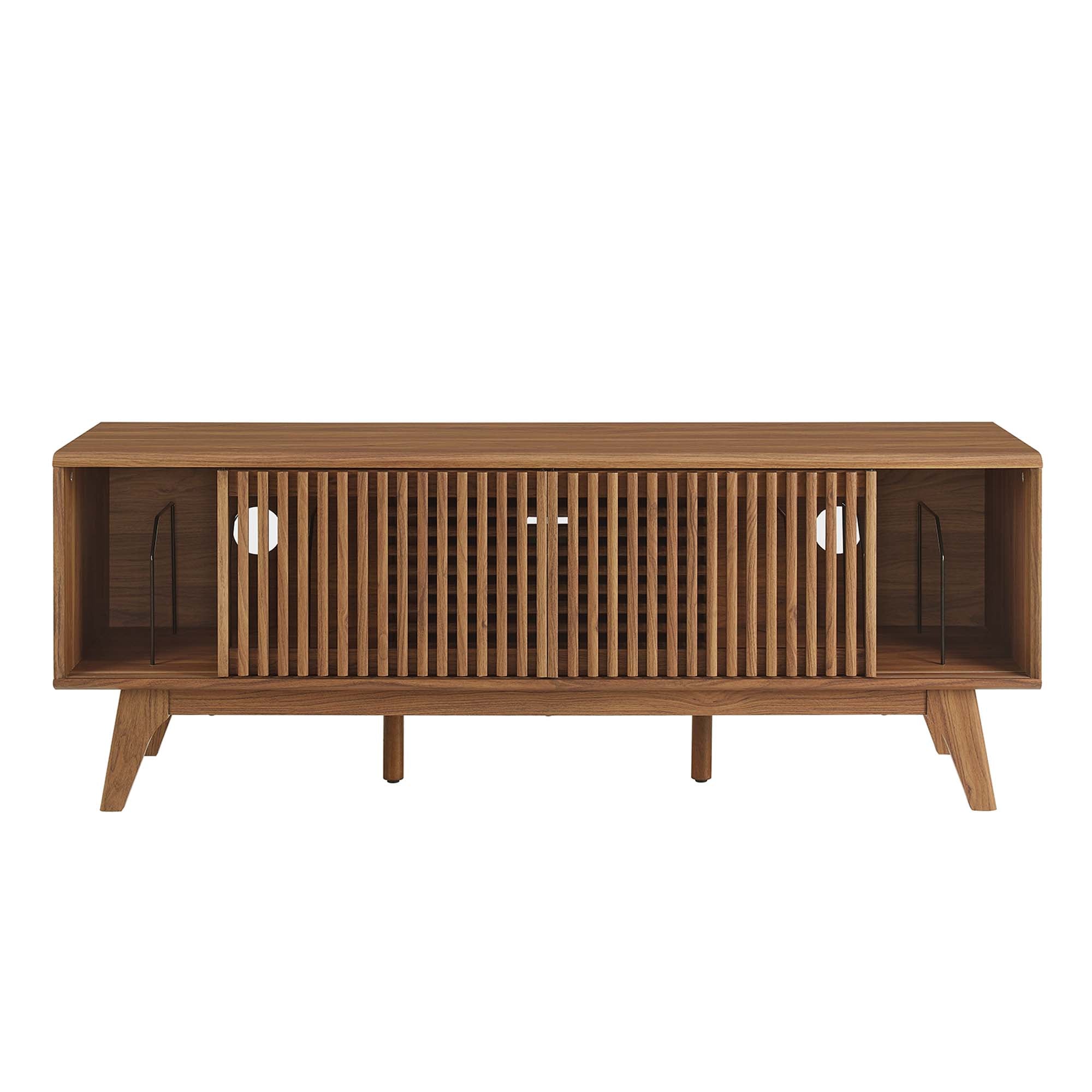 Iterate 59" TV Stand, Walnut