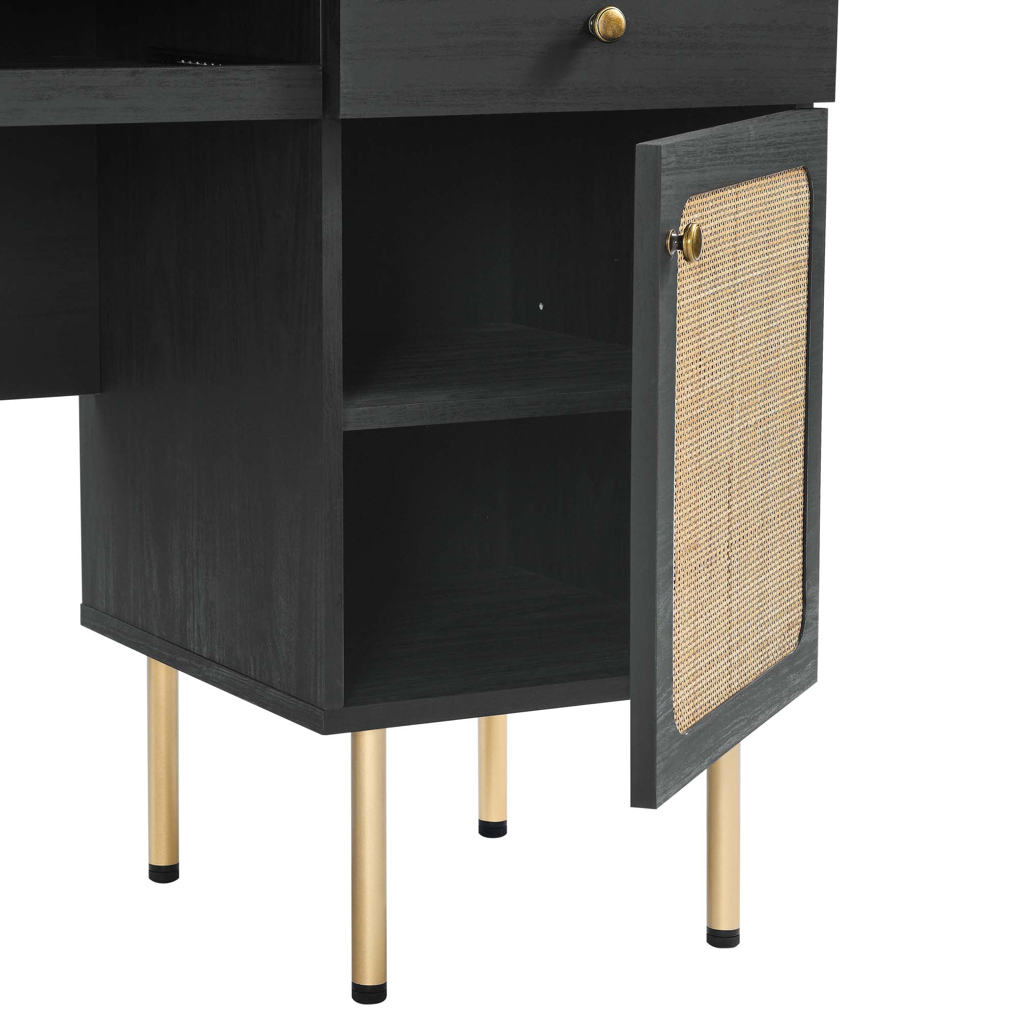 Chaucer Office Desk, Black