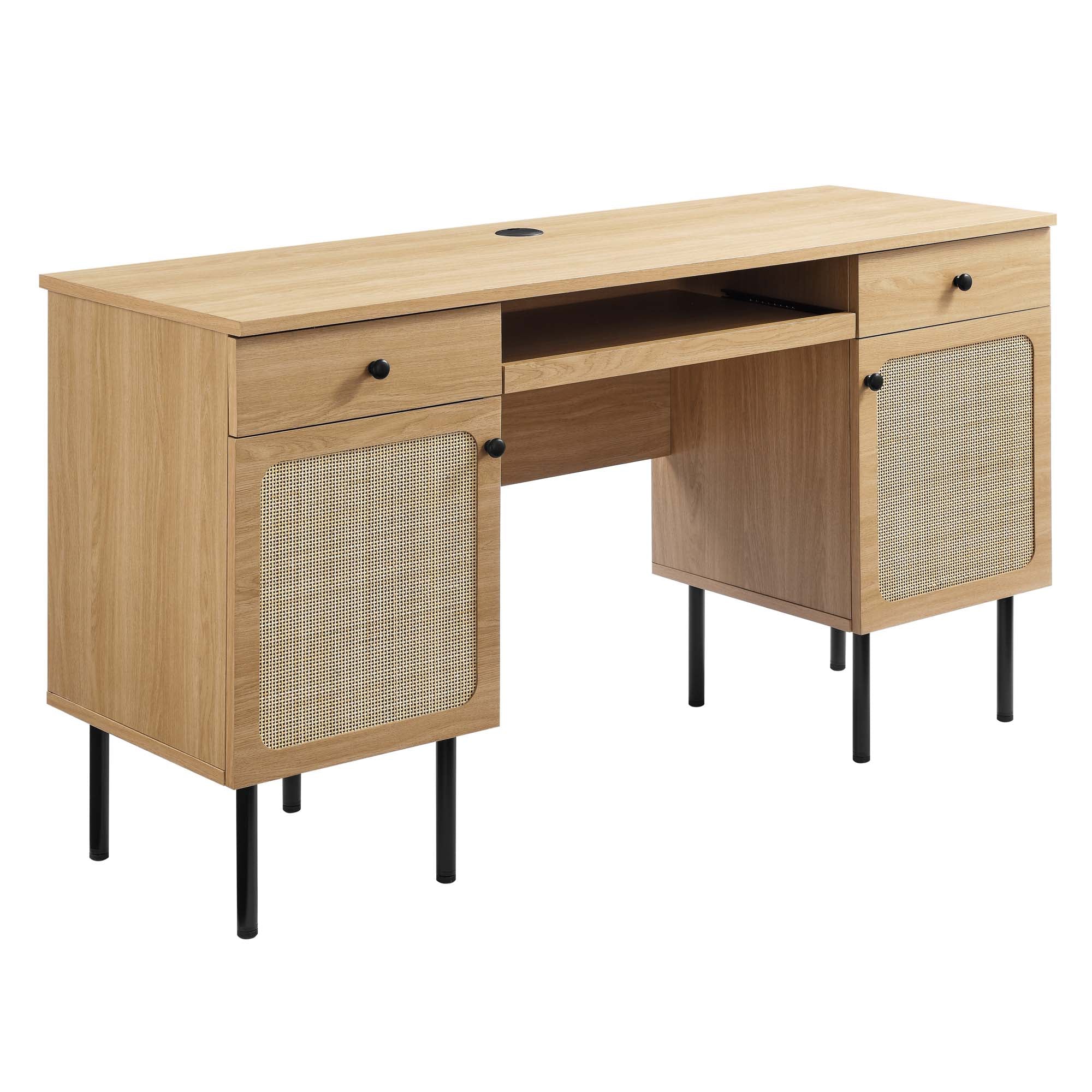 Chaucer Office Desk, Oak