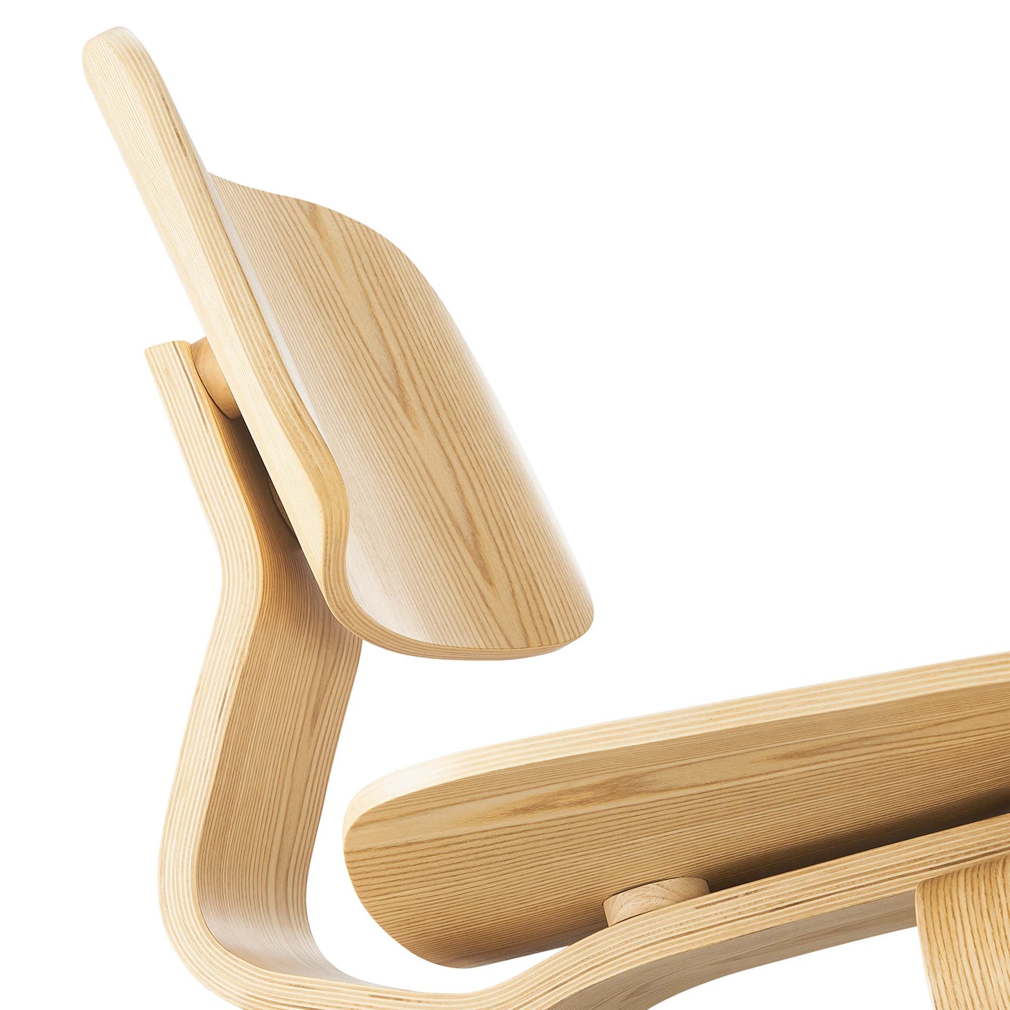 Fathom Wood Dining Chair, Natural