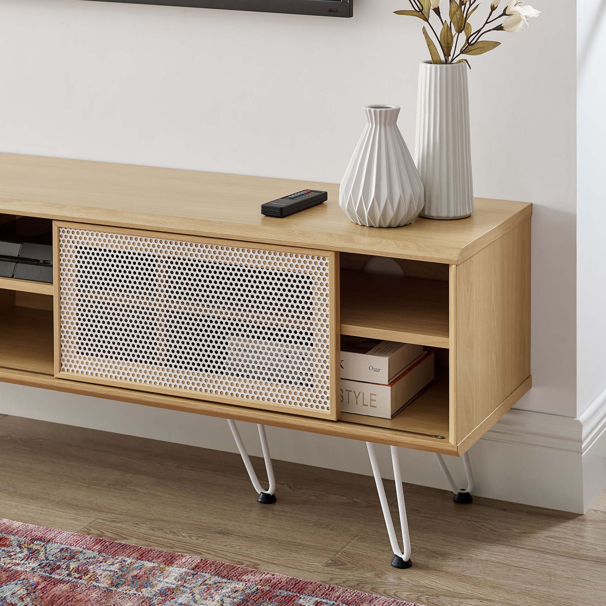Nomad 59" TV Stand, Oak