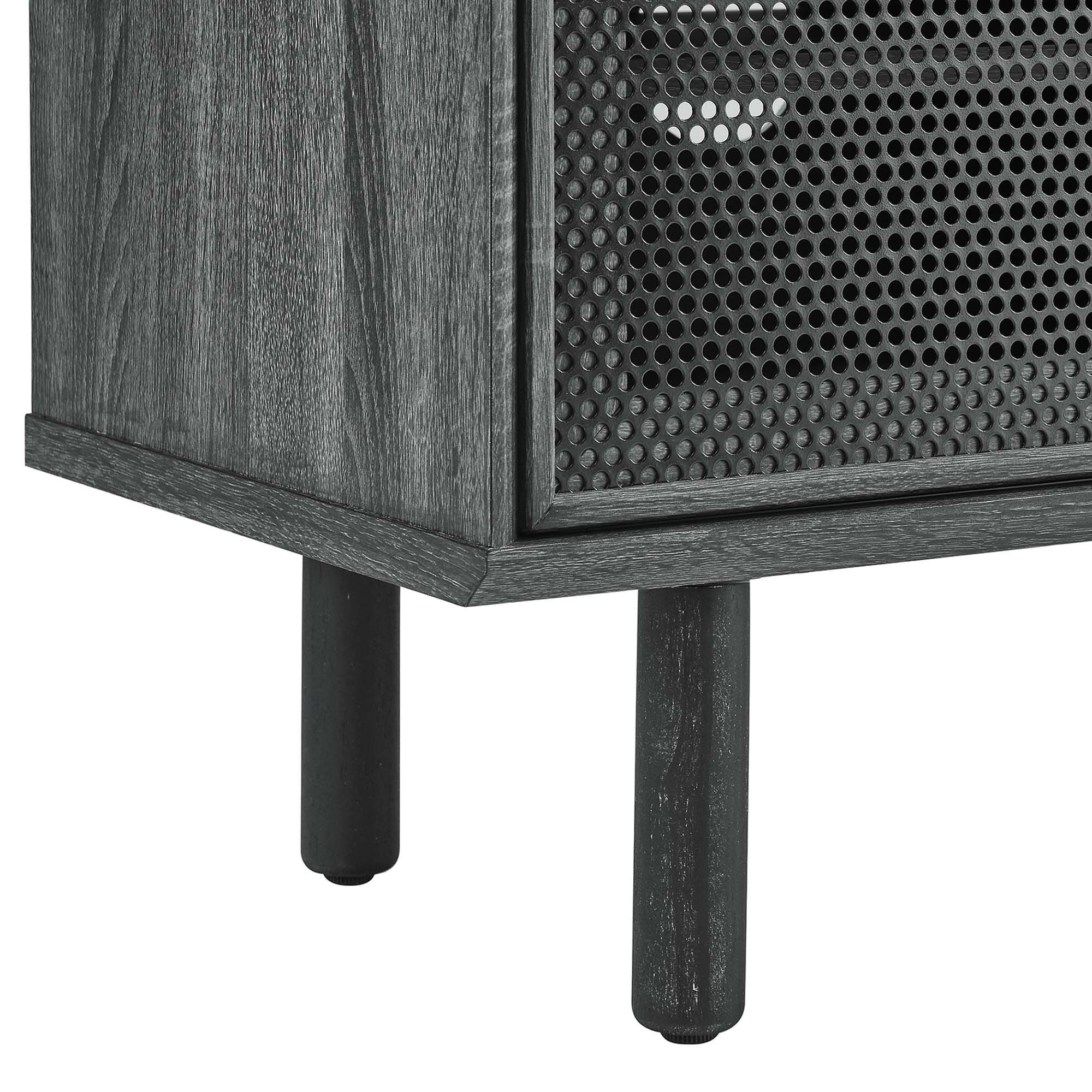Kurtis 60" TV Stand, Charcoal