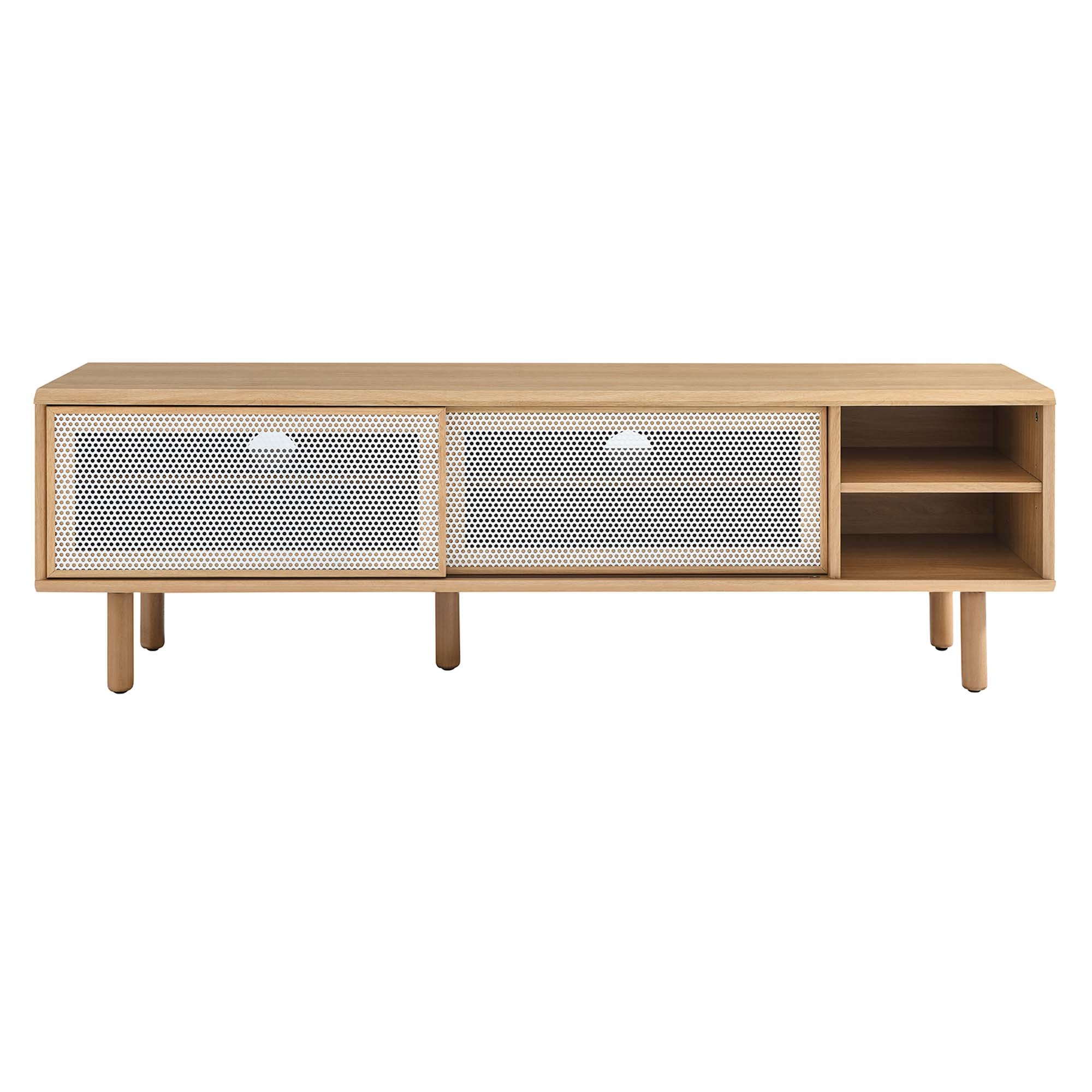 Kurtis 60" TV Stand, Oak