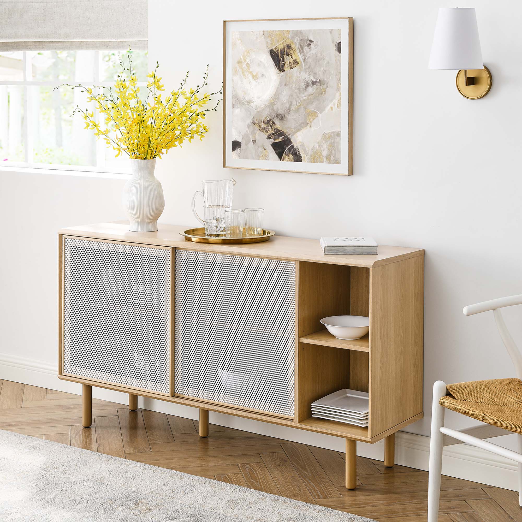 Kurtis 59" Sideboard, Oak