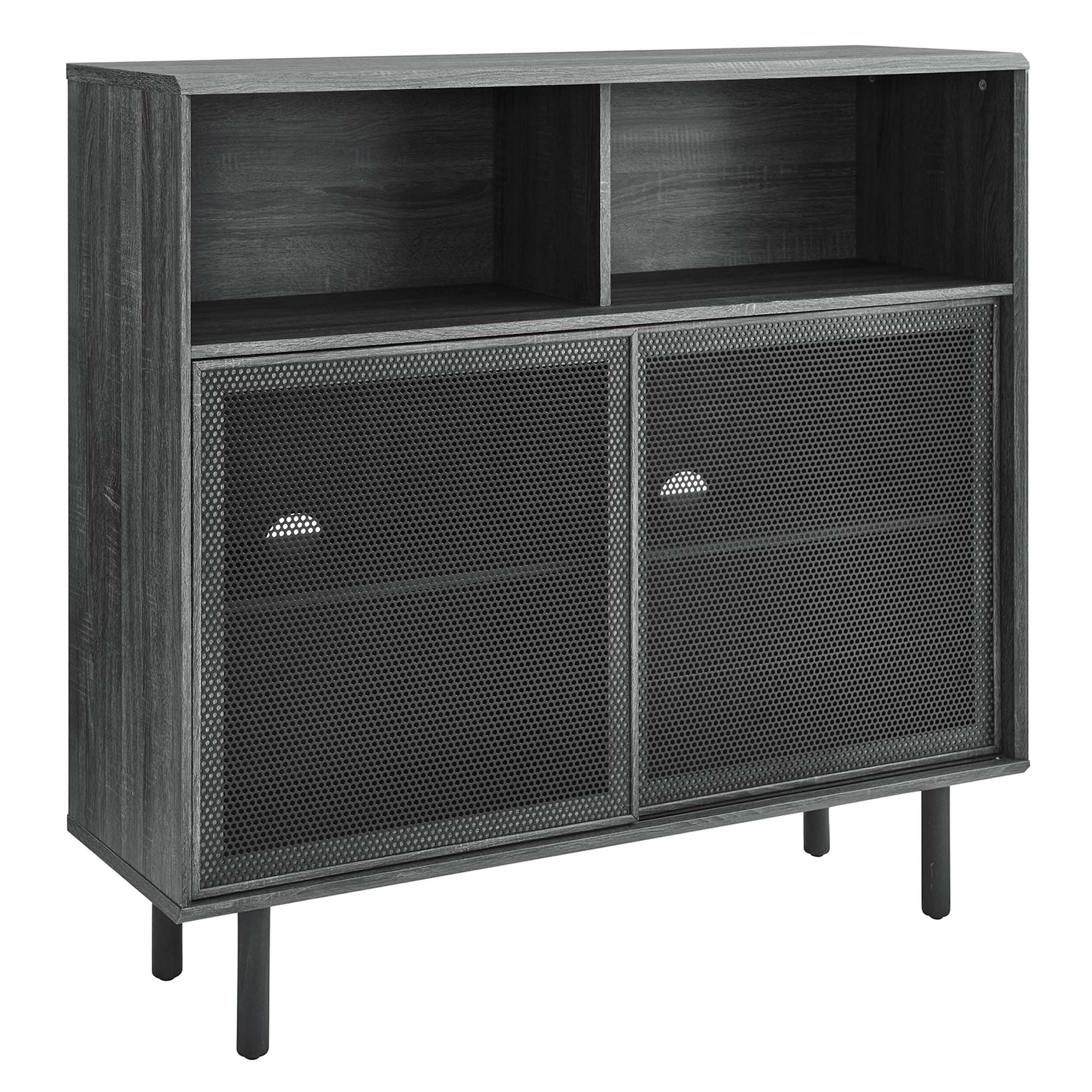 Kurtis 47" Display Cabinet, Charcoal