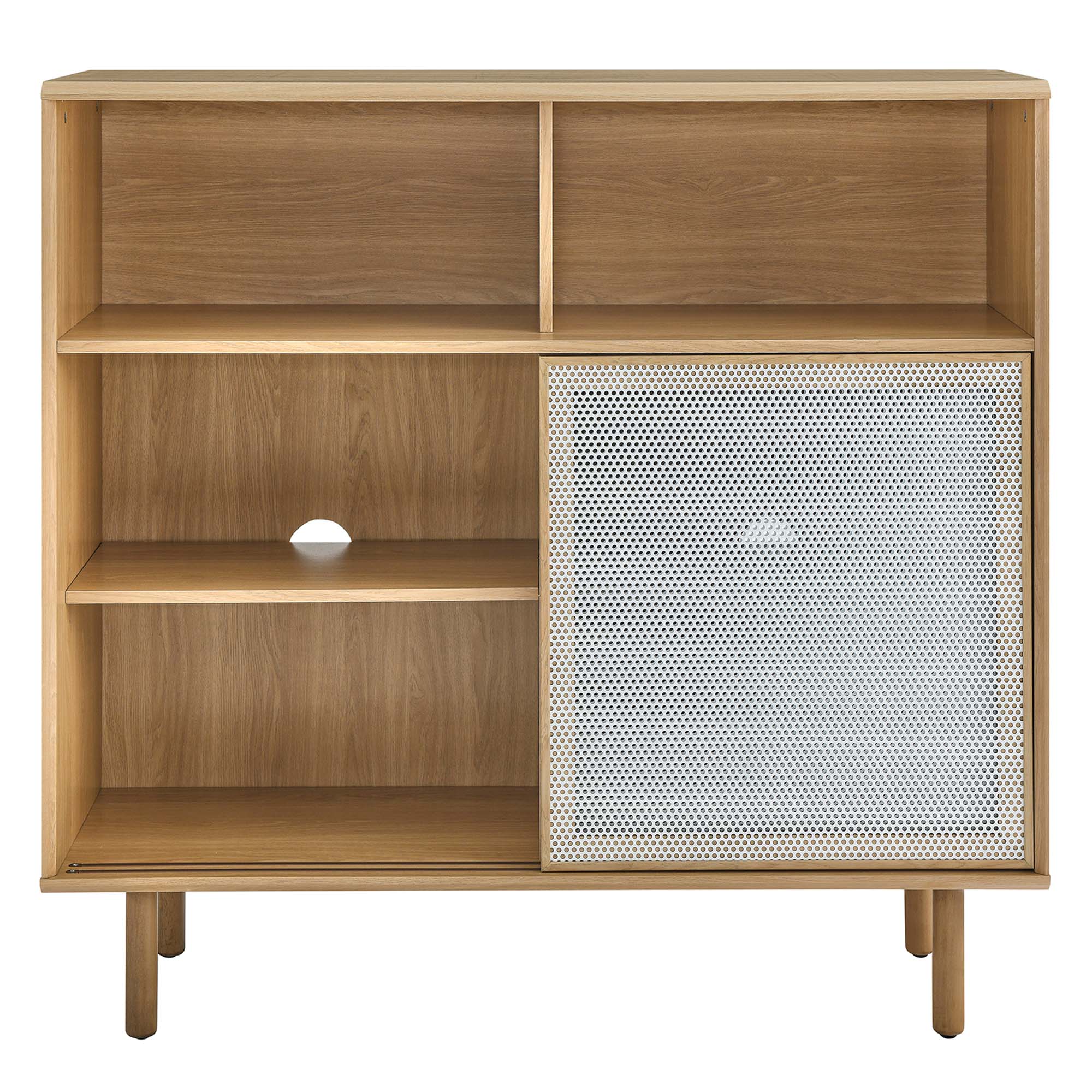 Kurtis 47" Display Cabinet, Oak