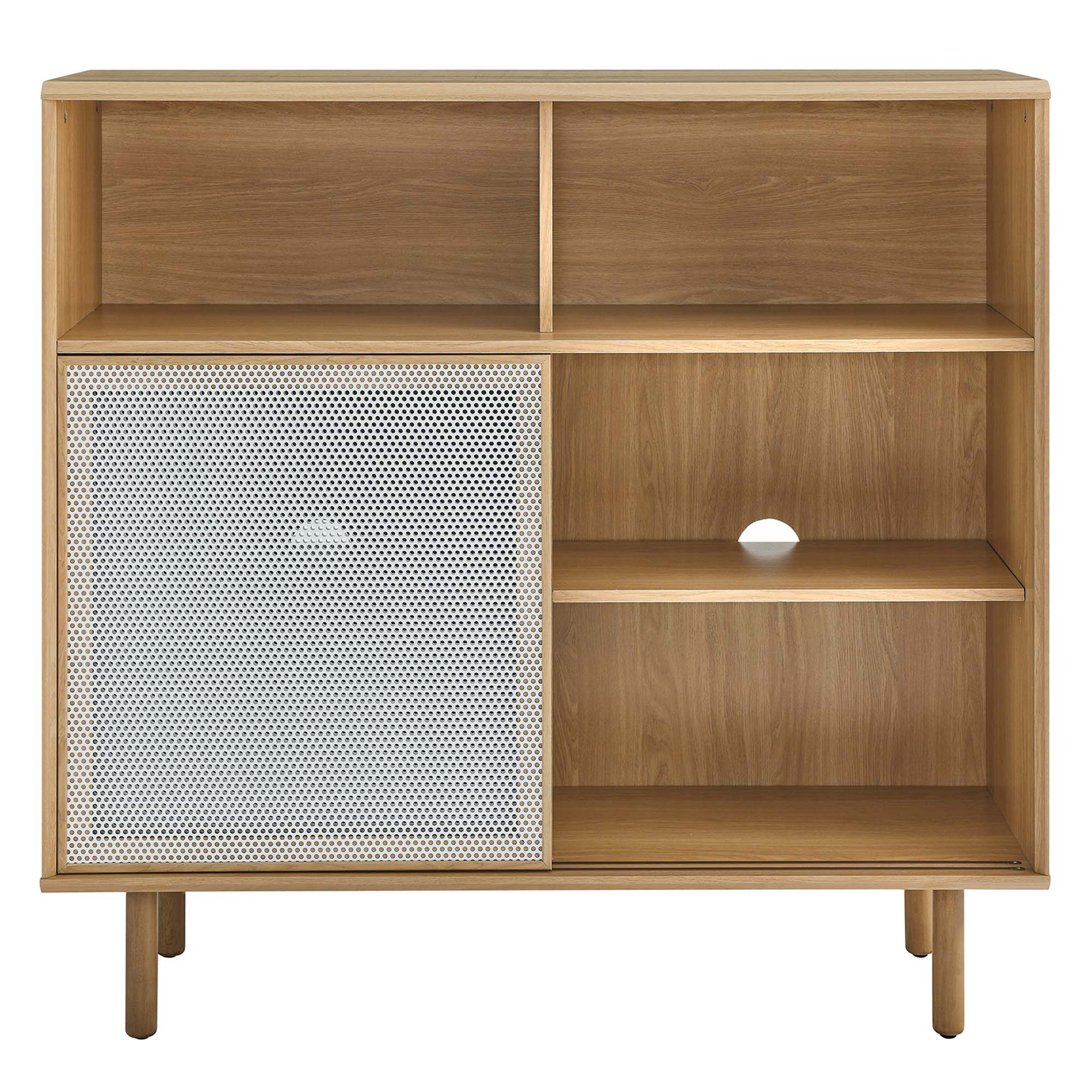 Kurtis 47" Display Cabinet, Oak