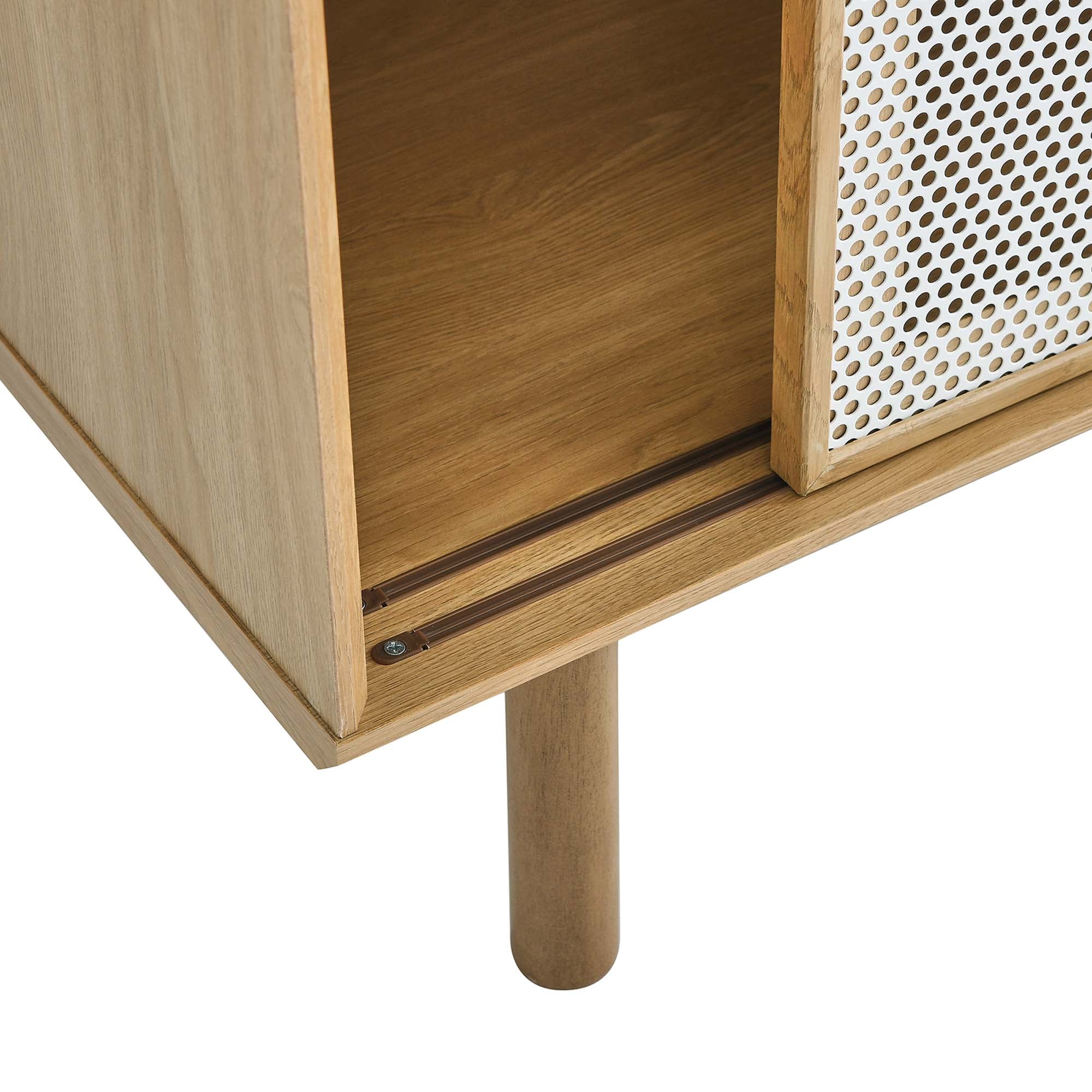 Kurtis 47" Display Cabinet, Oak