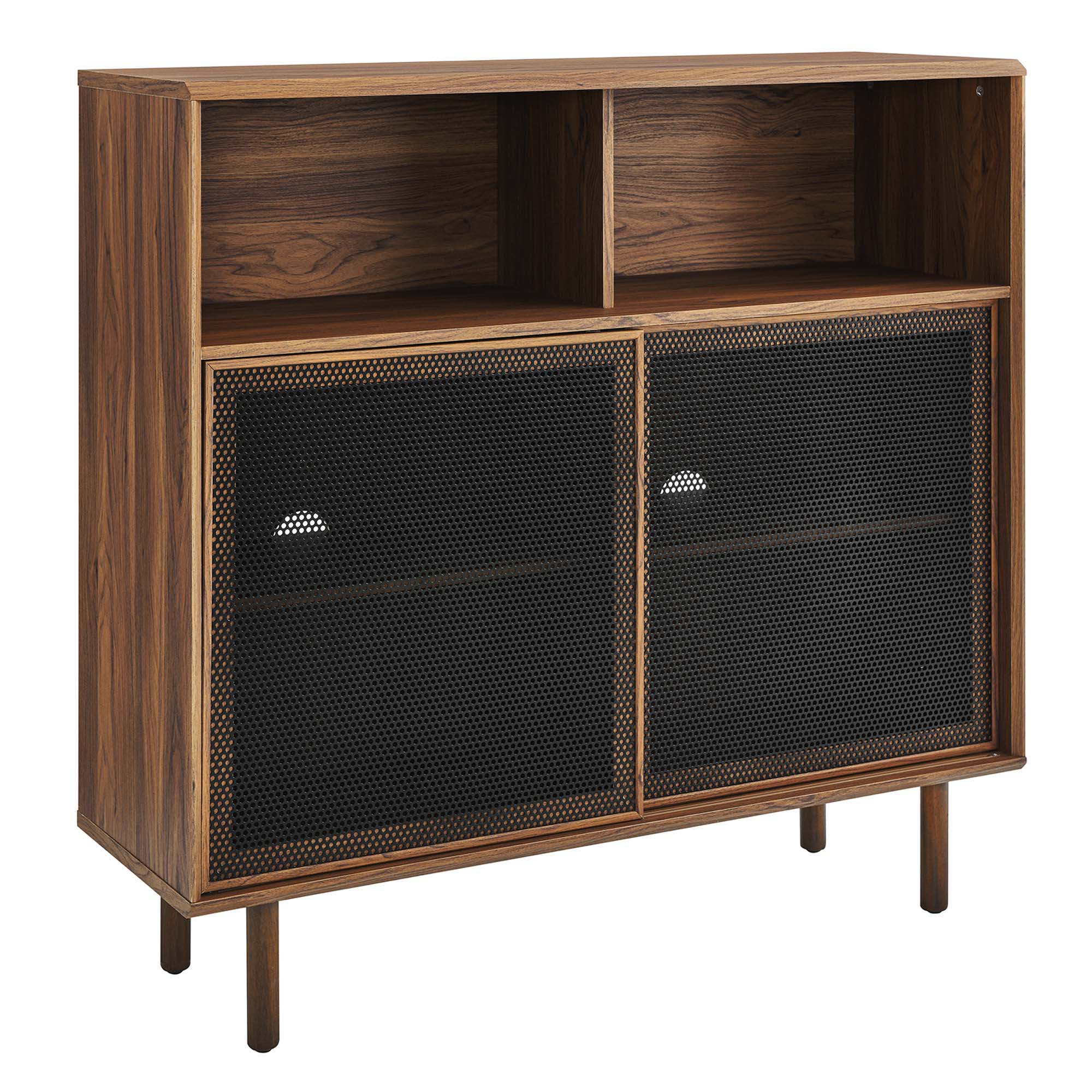 Kurtis 47" Display Cabinet, Walnut