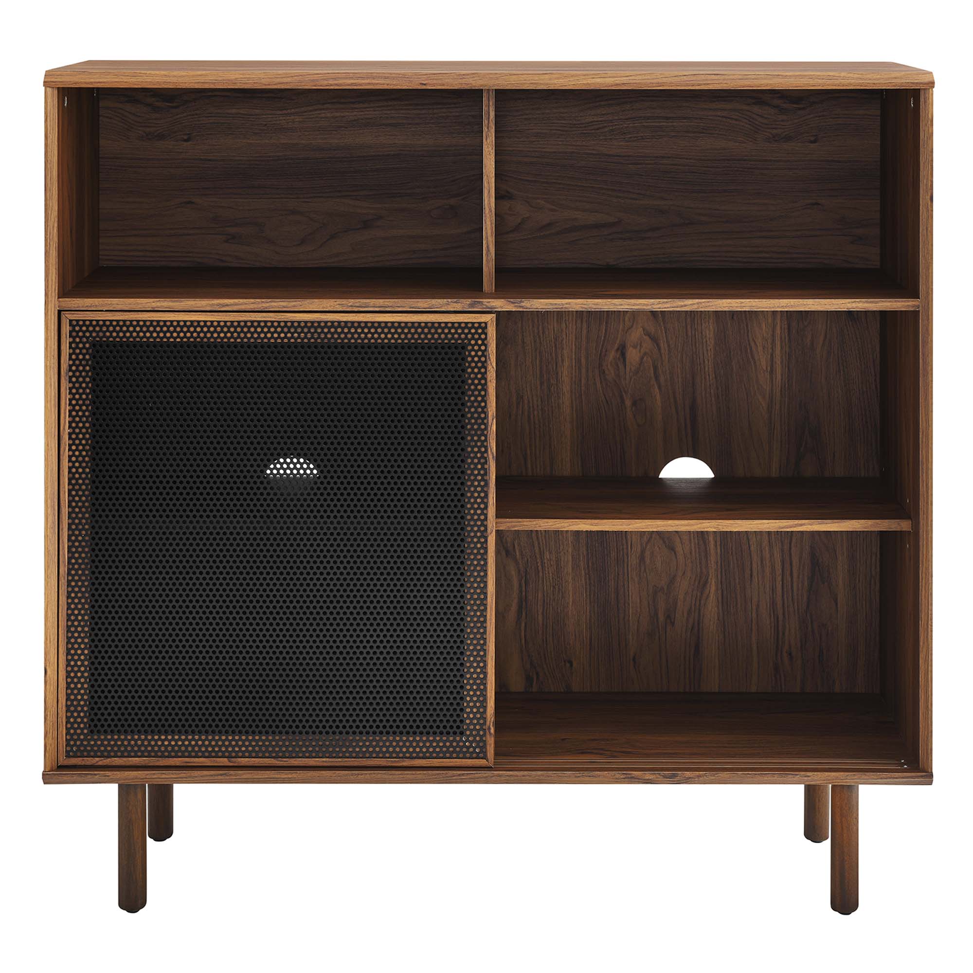Kurtis 47" Display Cabinet, Walnut