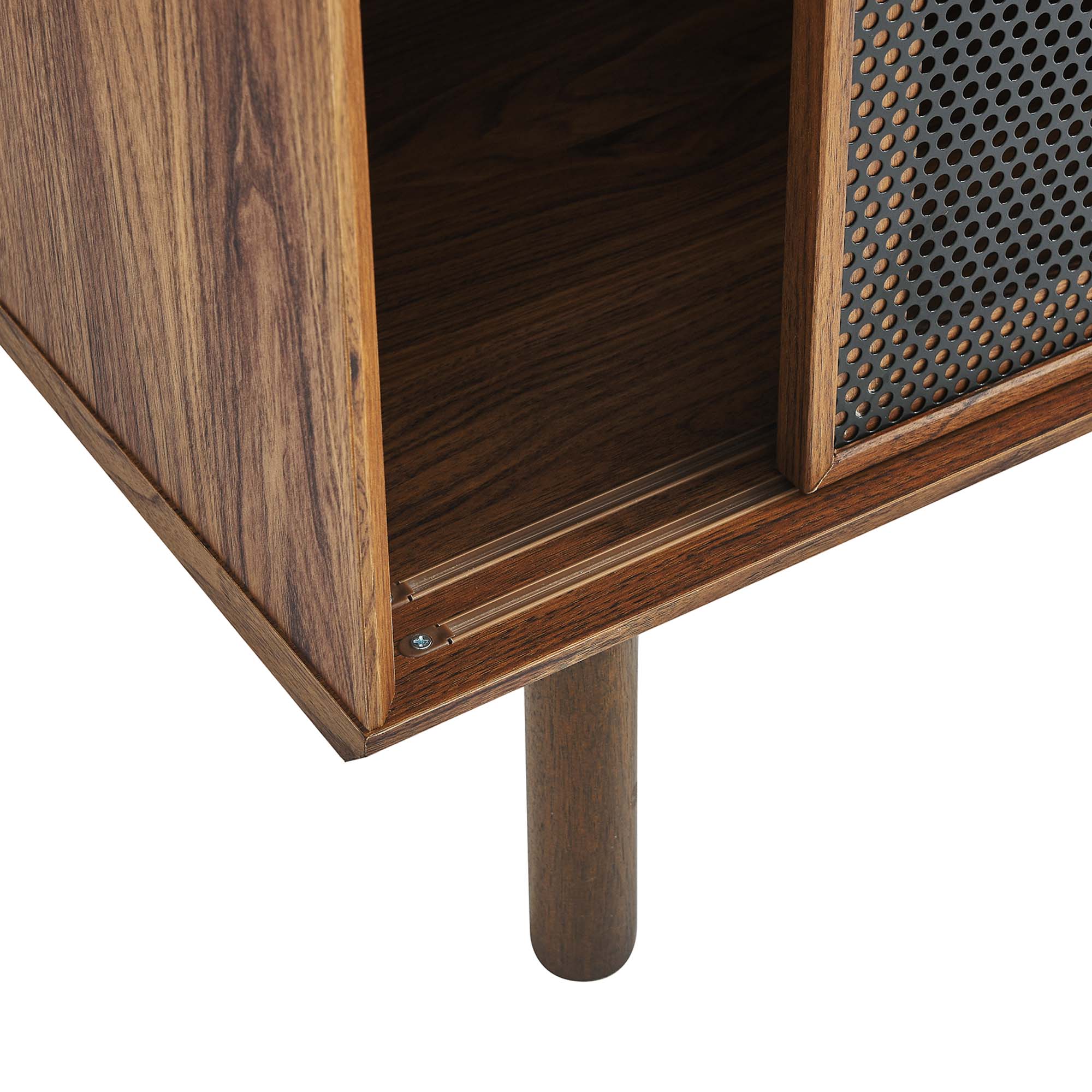 Kurtis 47" Display Cabinet, Walnut