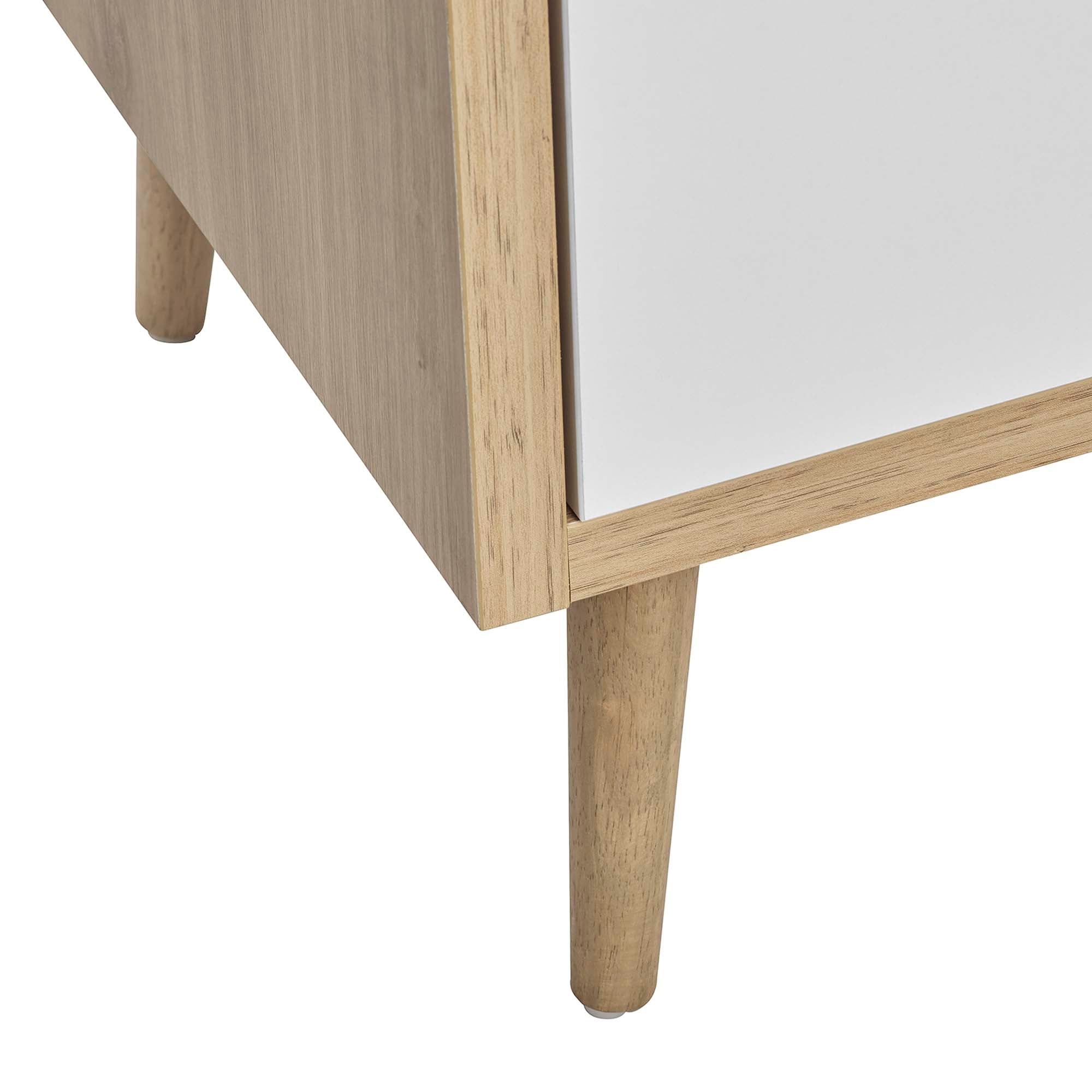 Maverick 24" Bathroom Vanity Cabinet Sink Basin Not Included, Oak White