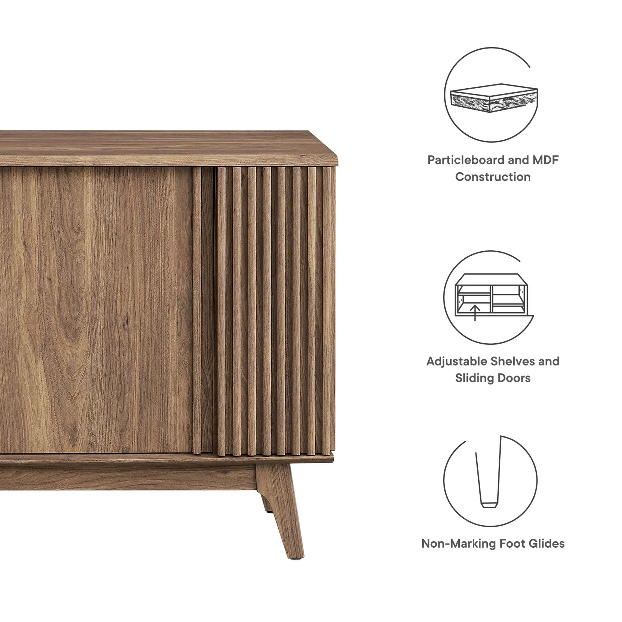 Eudora Sideboard, Walnut