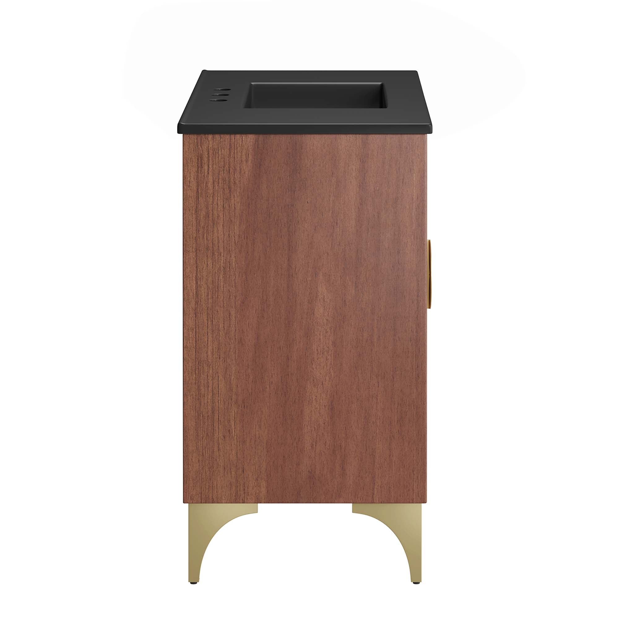 Daylight 36" Bathroom Vanity, Black Walnut
