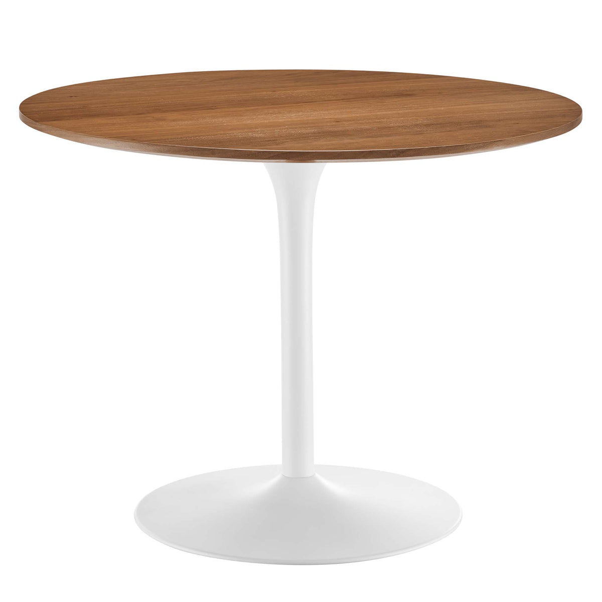 Pursuit 40" Dining Table, Walnut White