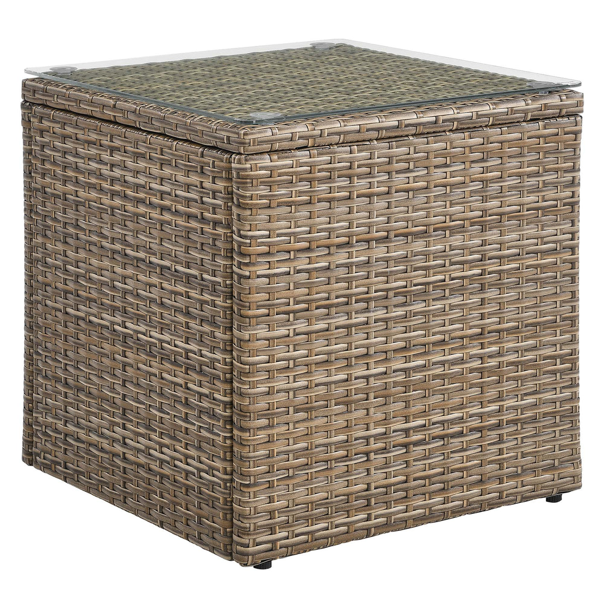 Convene 3-Piece Outdoor Patio Furniture Set, Cappuccino Gray