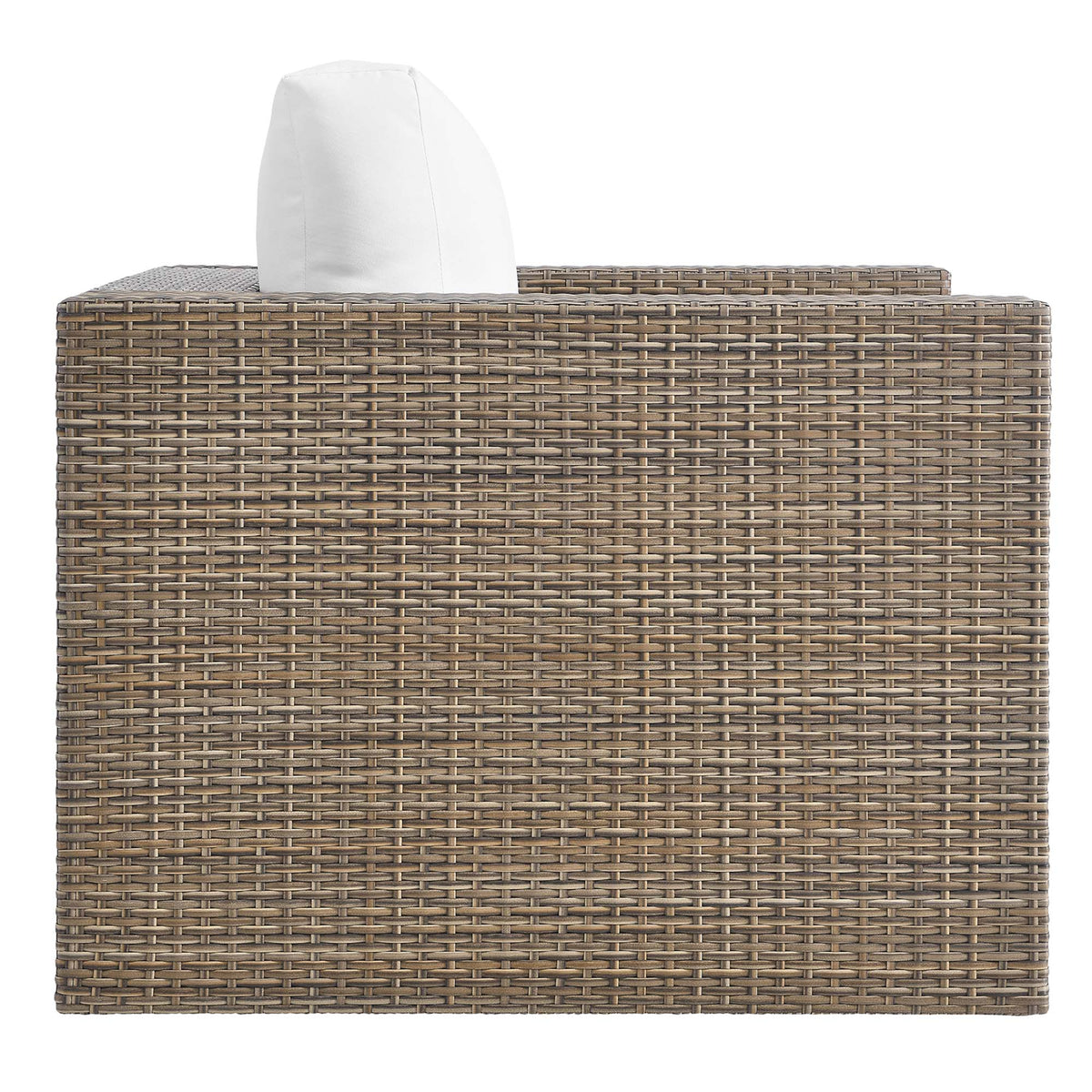 Convene 3-Piece Outdoor Patio Furniture Set, Cappuccino White