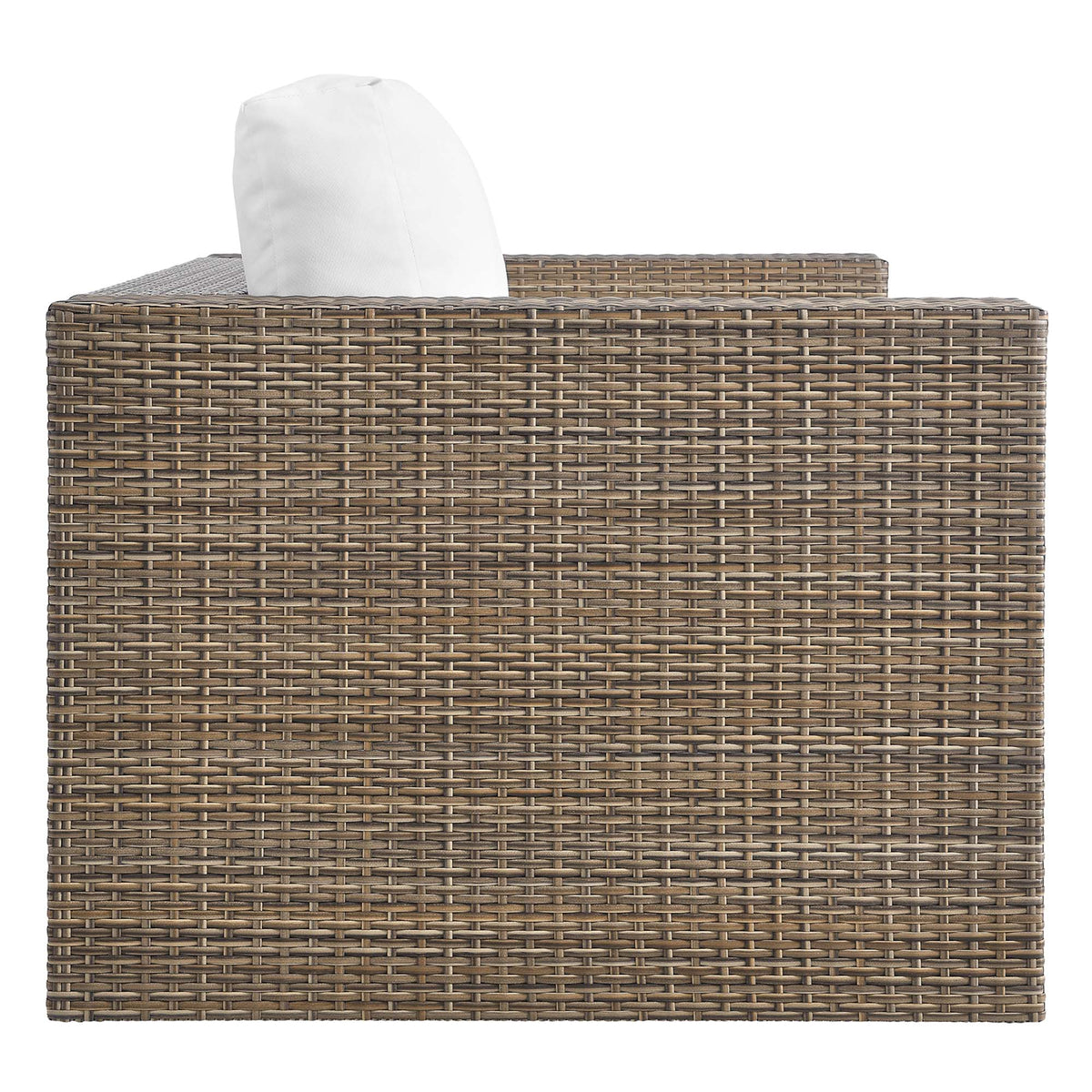 Convene 4-Piece Outdoor Patio Furniture Set, Cappuccino White