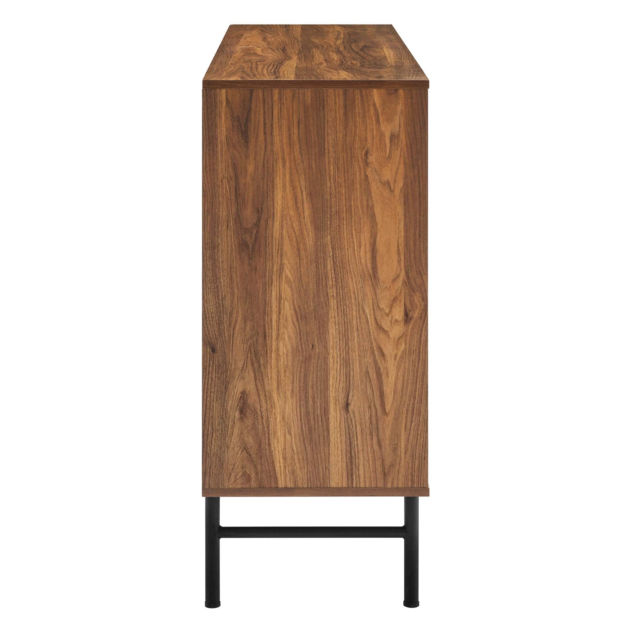 Harper Chevron Sideboard, Walnut