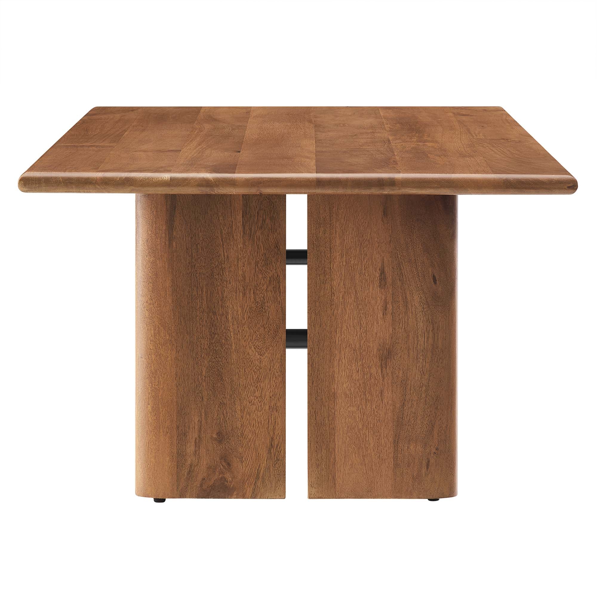 Amistad Wood Coffee Table, Walnut