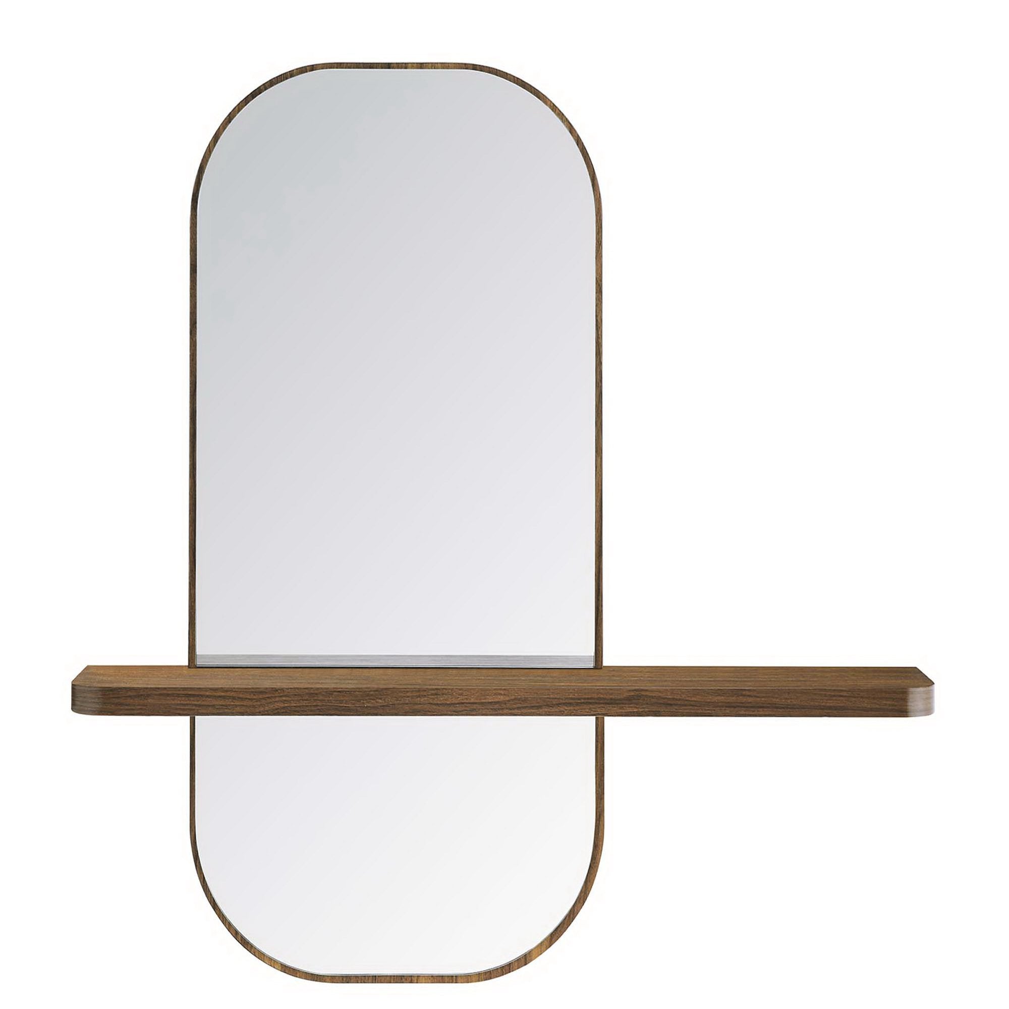 Solstice Mirror, Walnut