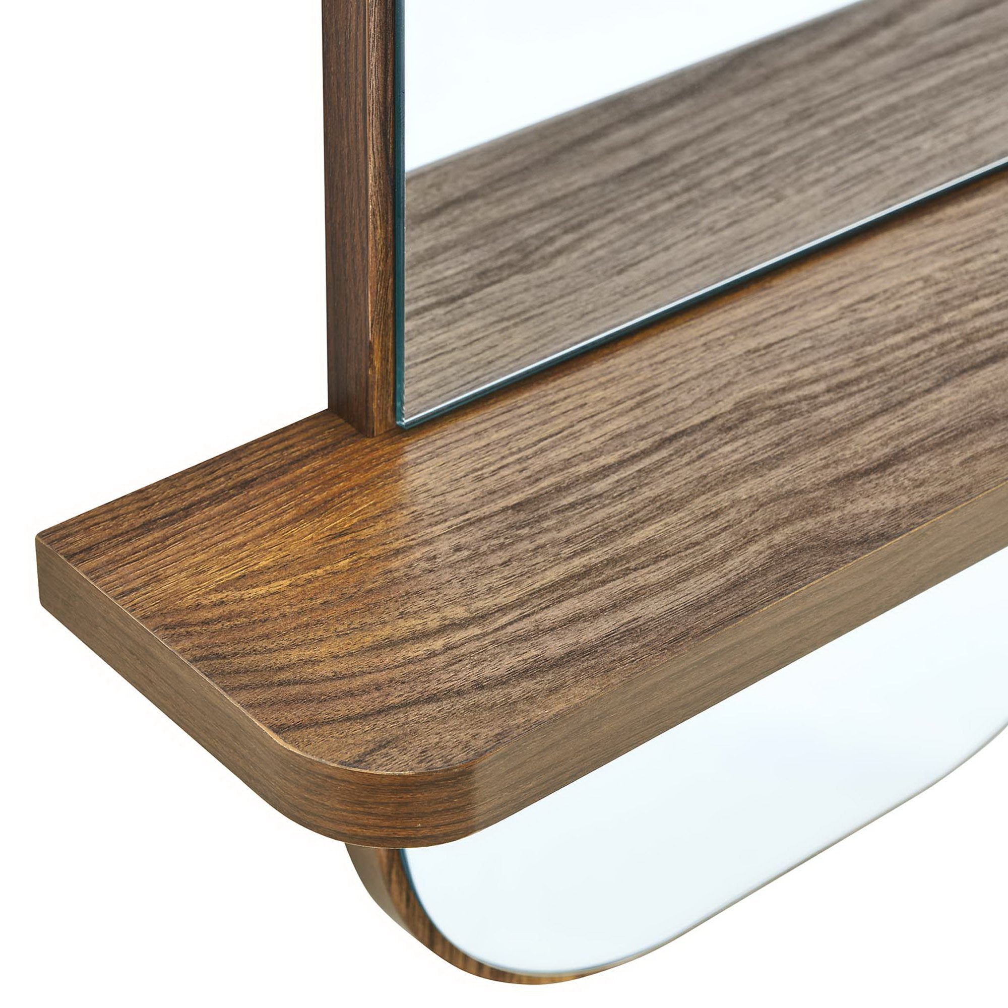Solstice Mirror, Walnut