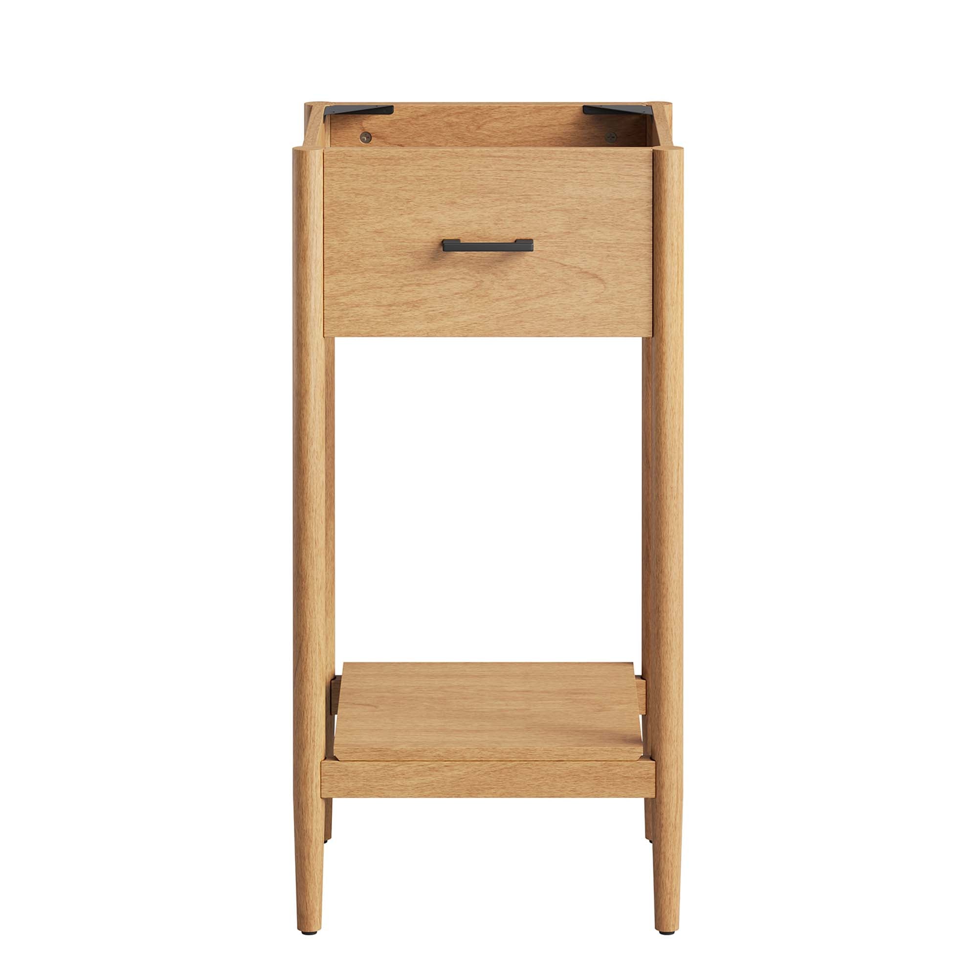 Zaire 18" Bathroom Vanity Cabinet (Sink Basin Not Included), Natural