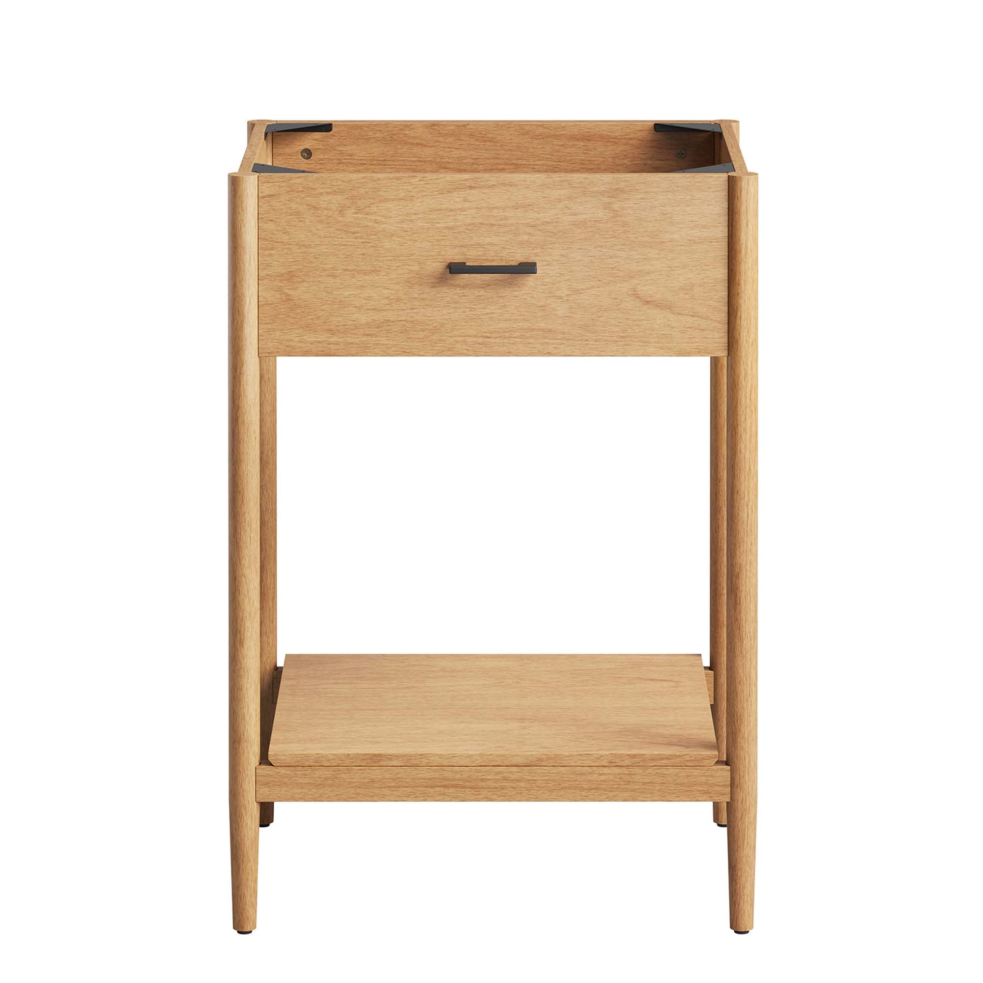 Zaire 24" Bathroom Vanity Cabinet (Sink Basin Not Included), Natural