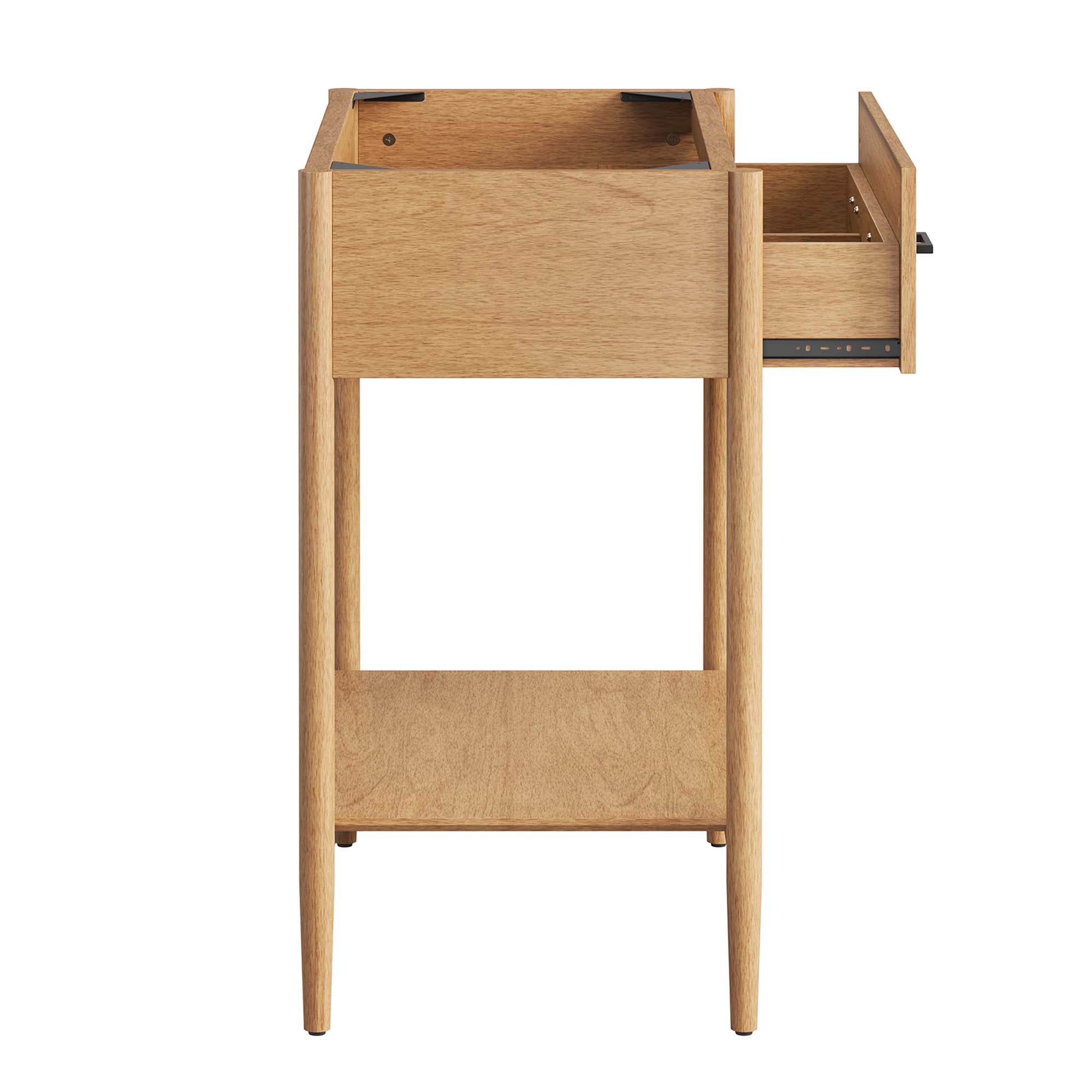 Zaire 30" Bathroom Vanity Cabinet (Sink Basin Not Included), Natural