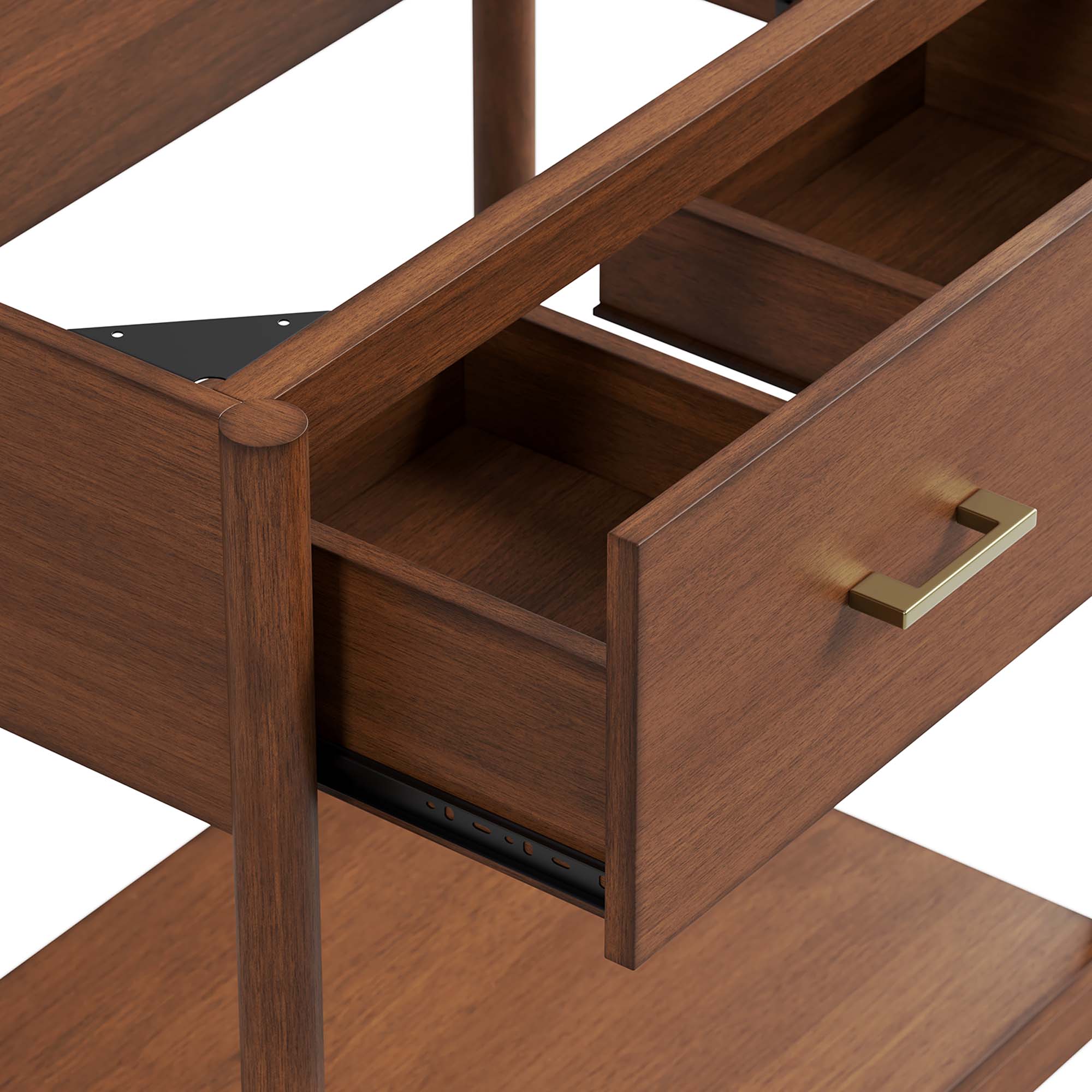 Zaire 30" Bathroom Vanity Cabinet (Sink Basin Not Included), Walnut