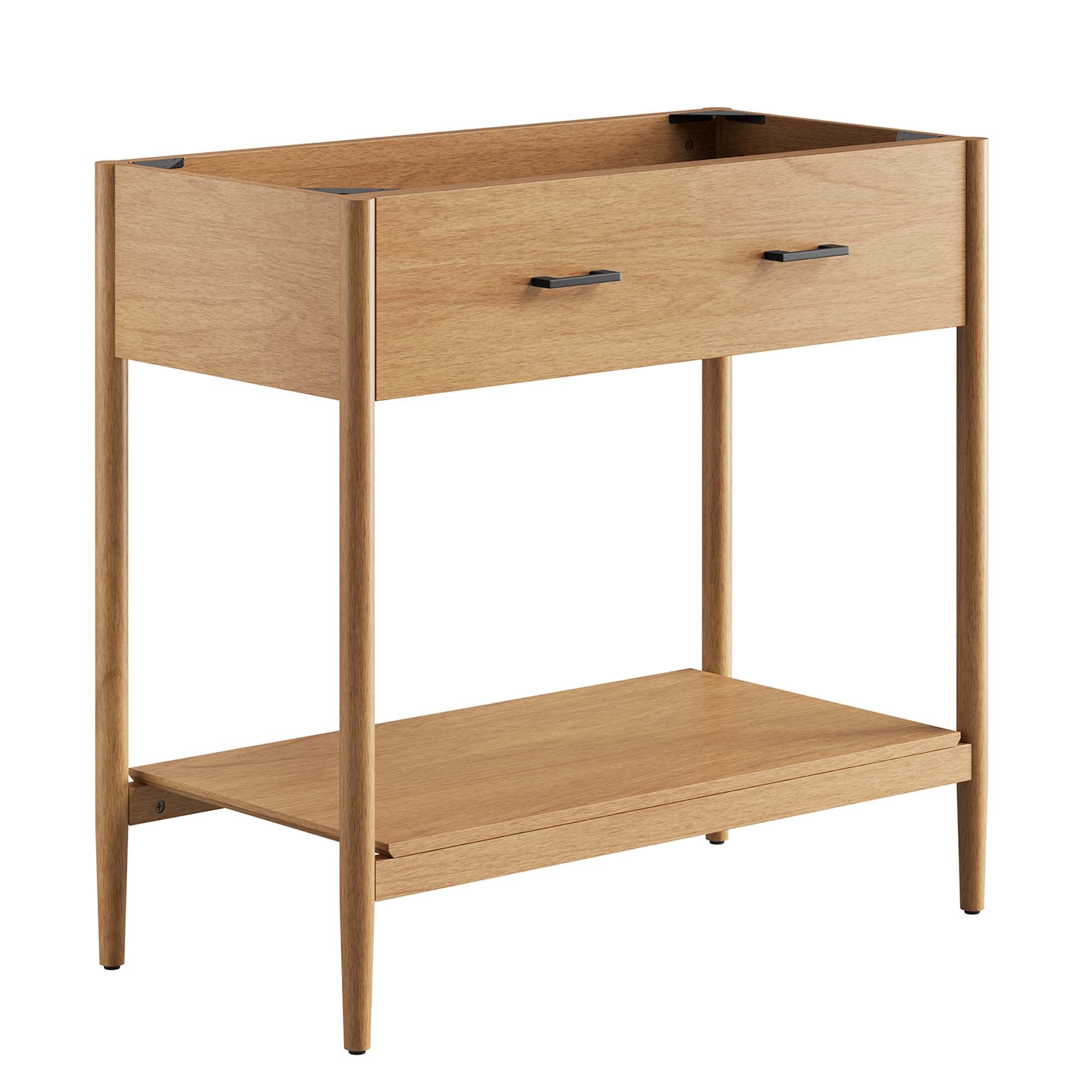 Zaire 36" Bathroom Vanity Cabinet (Sink Basin Not Included), Natural