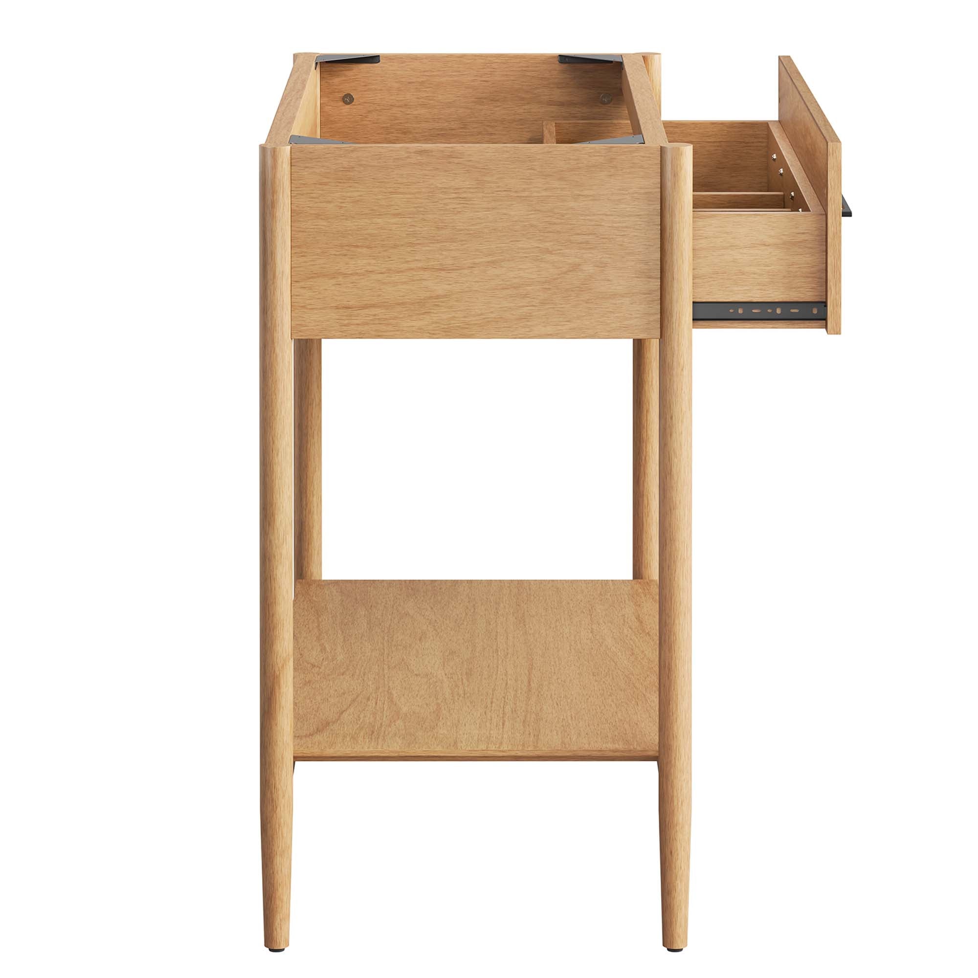 Zaire 36" Bathroom Vanity Cabinet (Sink Basin Not Included), Natural