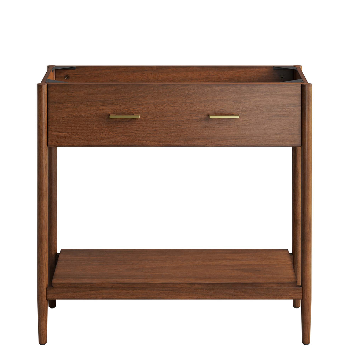 Zaire 36" Bathroom Vanity Cabinet (Sink Basin Not Included), Walnut