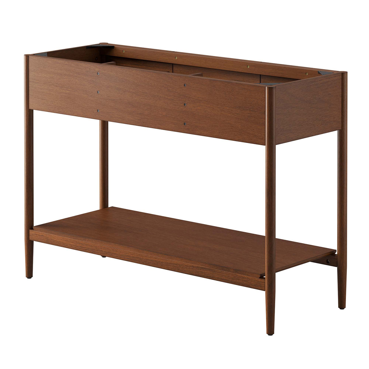 Zaire 48" Single Sink Compatible Bathroom Vanity Cabinet (Sink Basin Not Included), Walnut