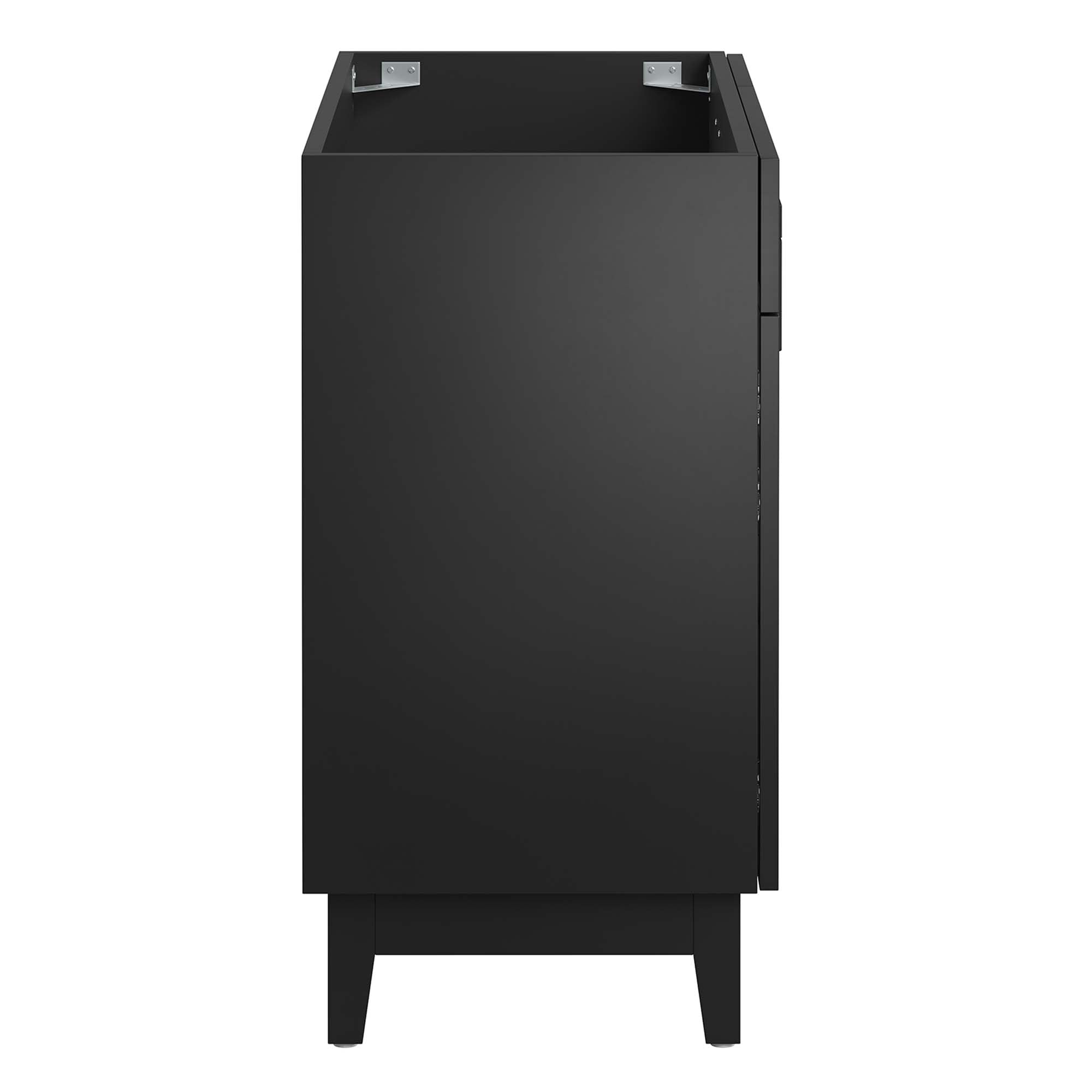 Miles 36" Bathroom Vanity Cabinet (Sink Basin Not Included), Black