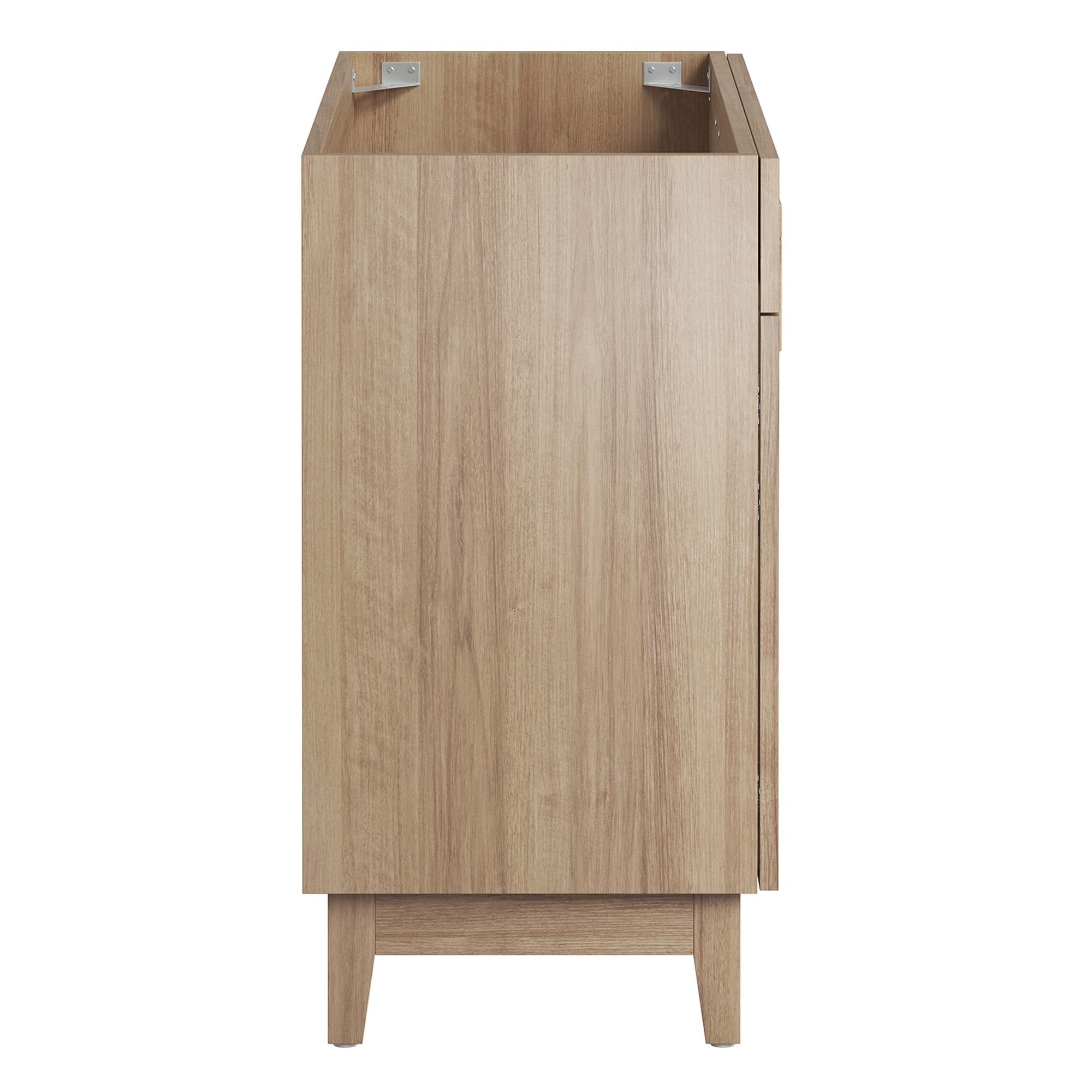 Miles 36" Bathroom Vanity Cabinet (Sink Basin Not Included), Oak
