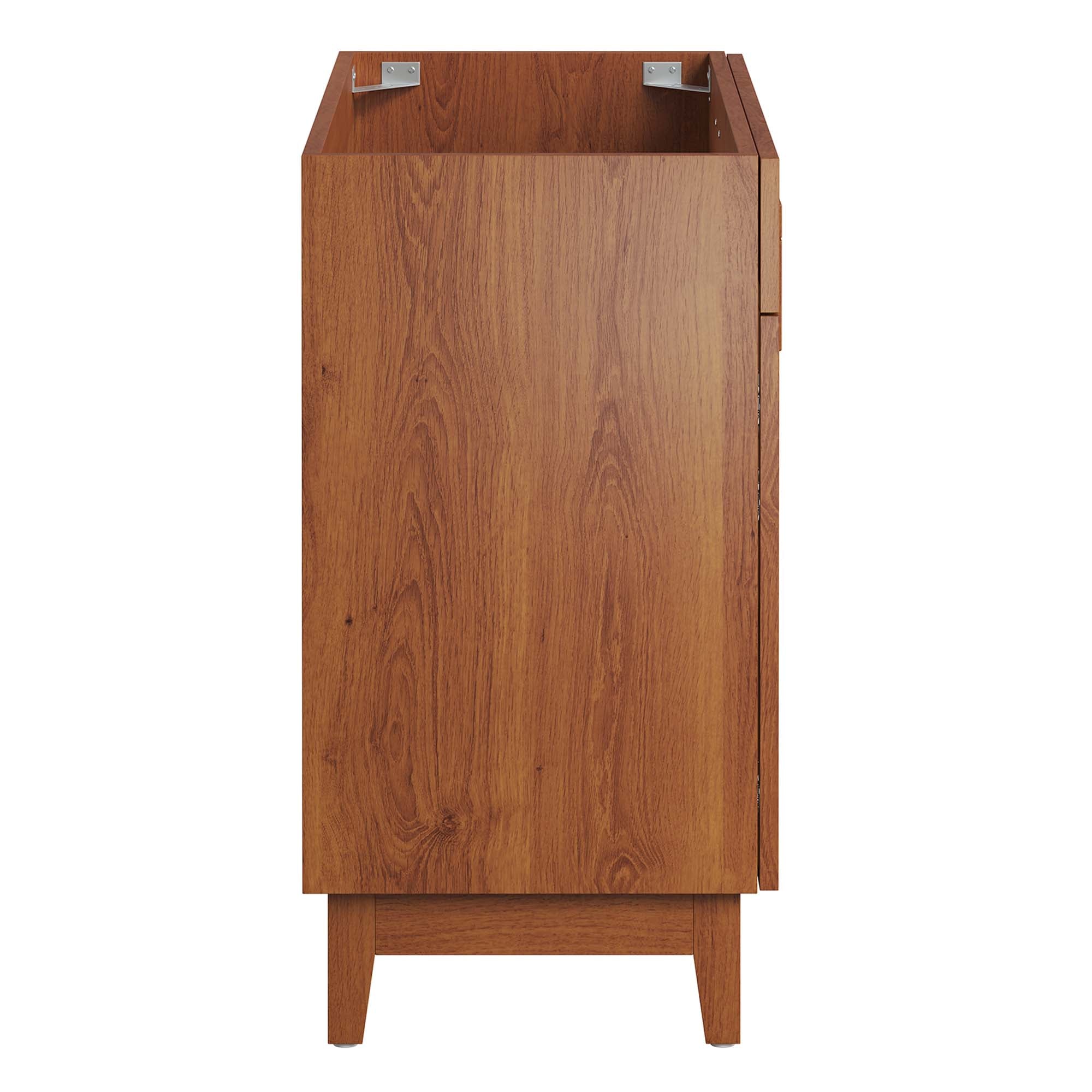 Miles 36" Bathroom Vanity Cabinet (Sink Basin Not Included), Walnut