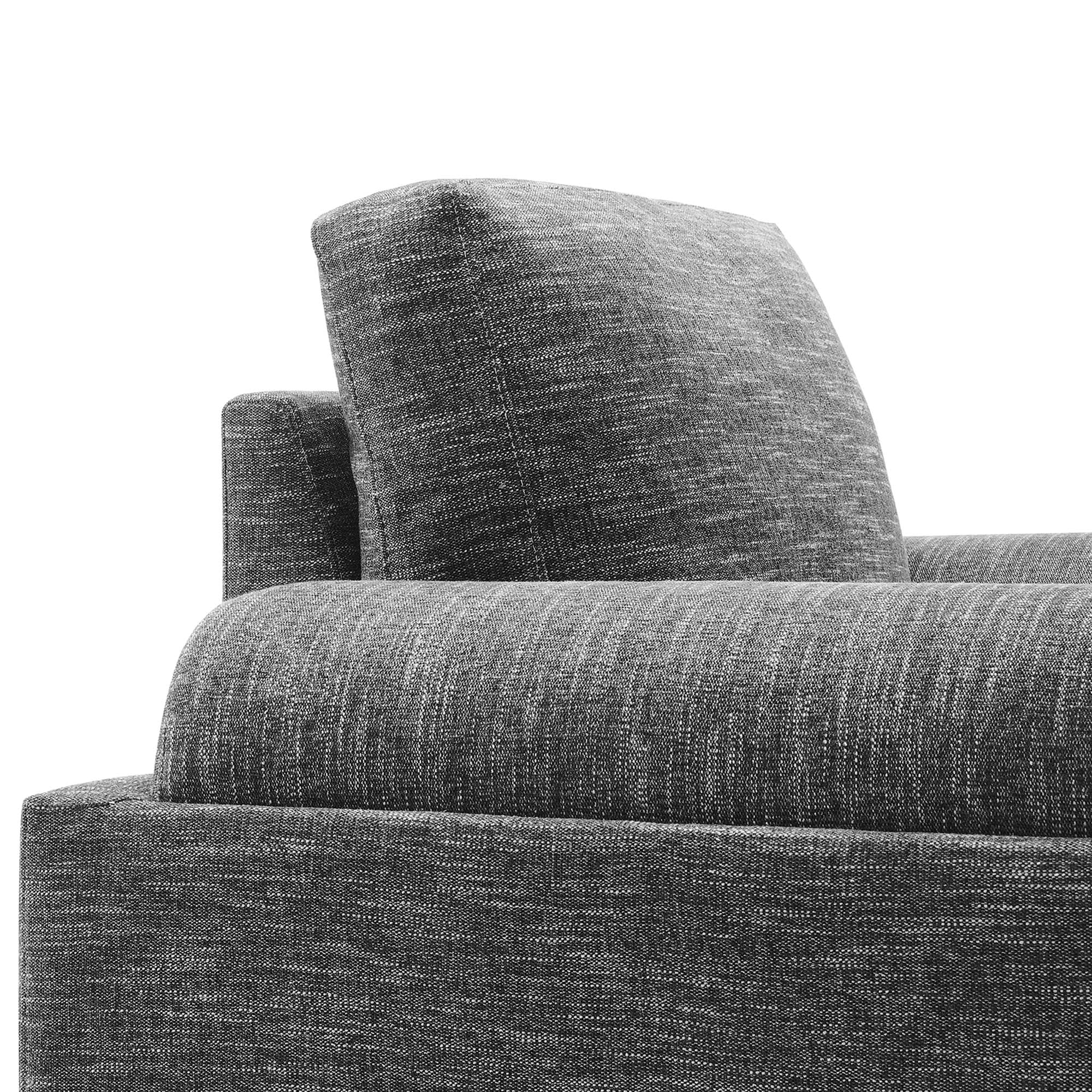 Oasis Upholstered Fabric Armchair, Gray