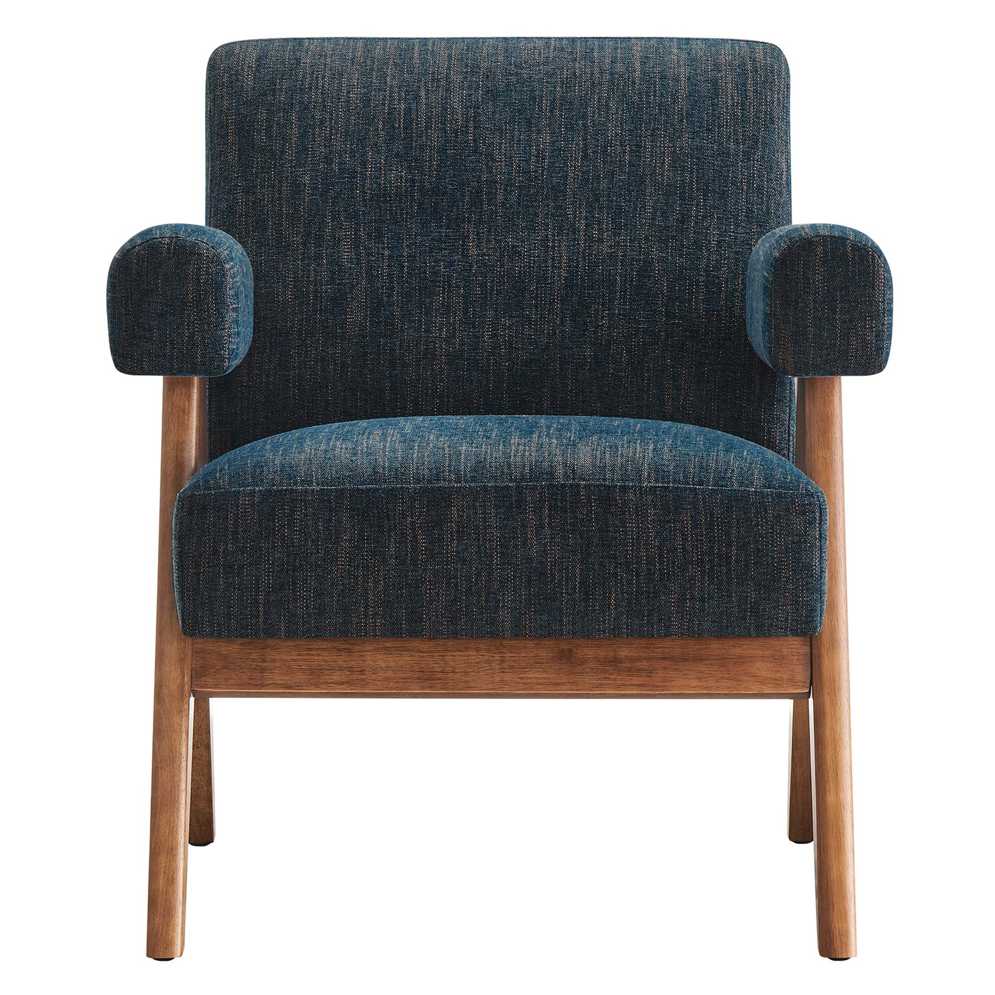 Lyra Fabric Armchair, Azure Fabric