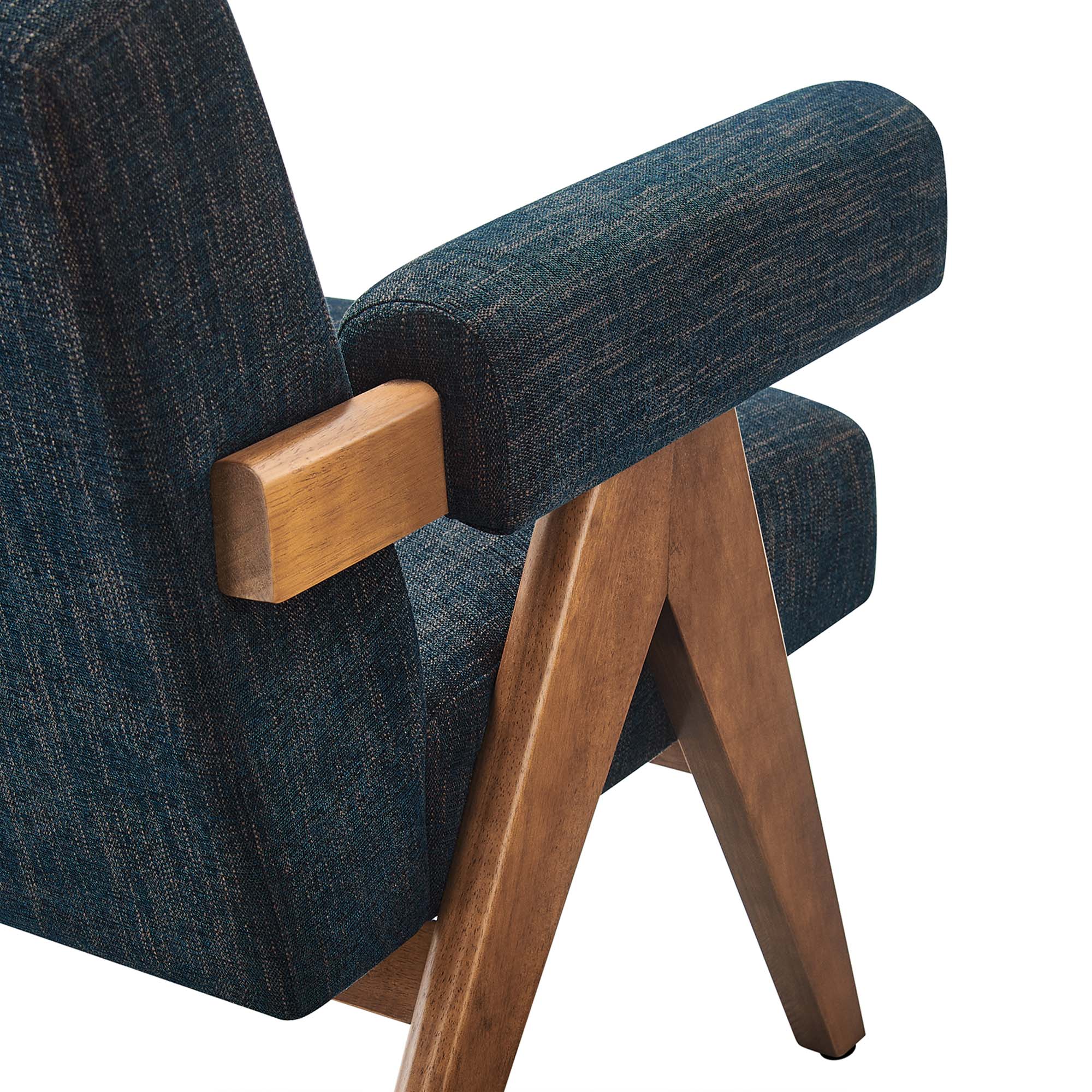 Lyra Fabric Armchair, Azure Fabric