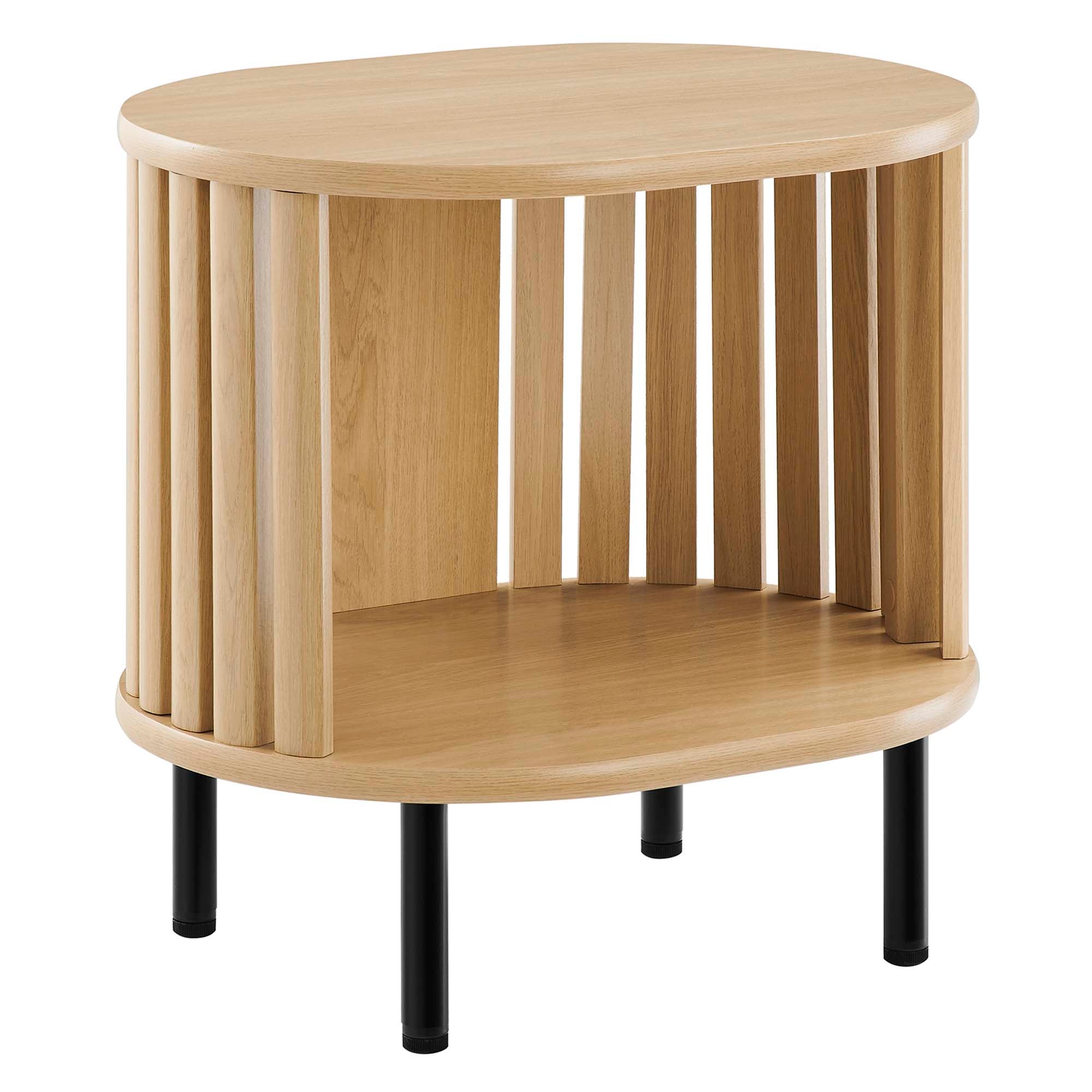 Fortitude Side Table, Oak