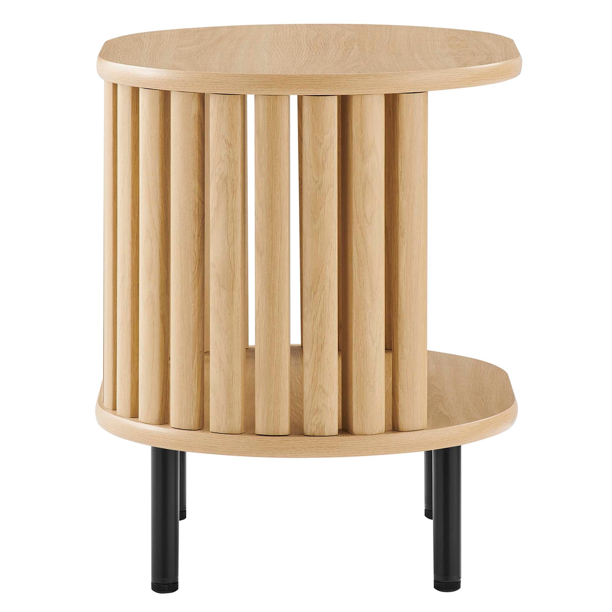 Fortitude Side Table, Oak