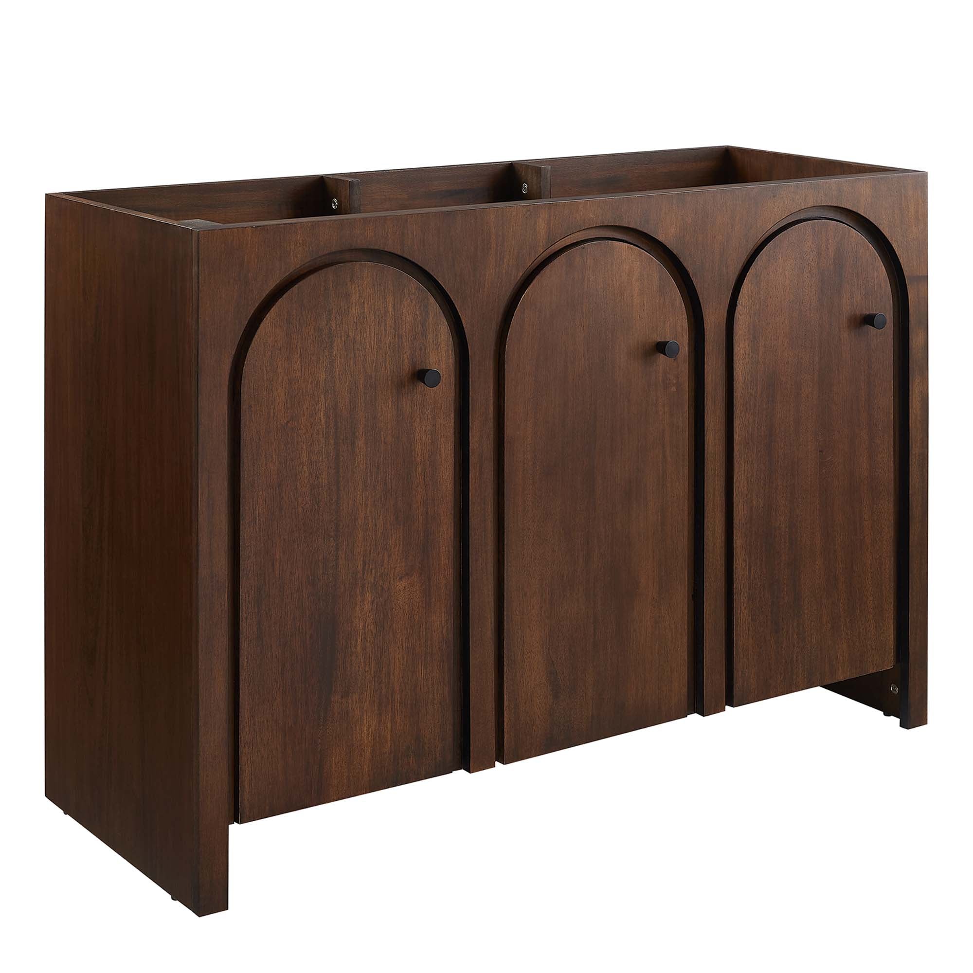 Appia 48" Bathroom Vanity Cabinet (Sink Basin Not Included), Walnut