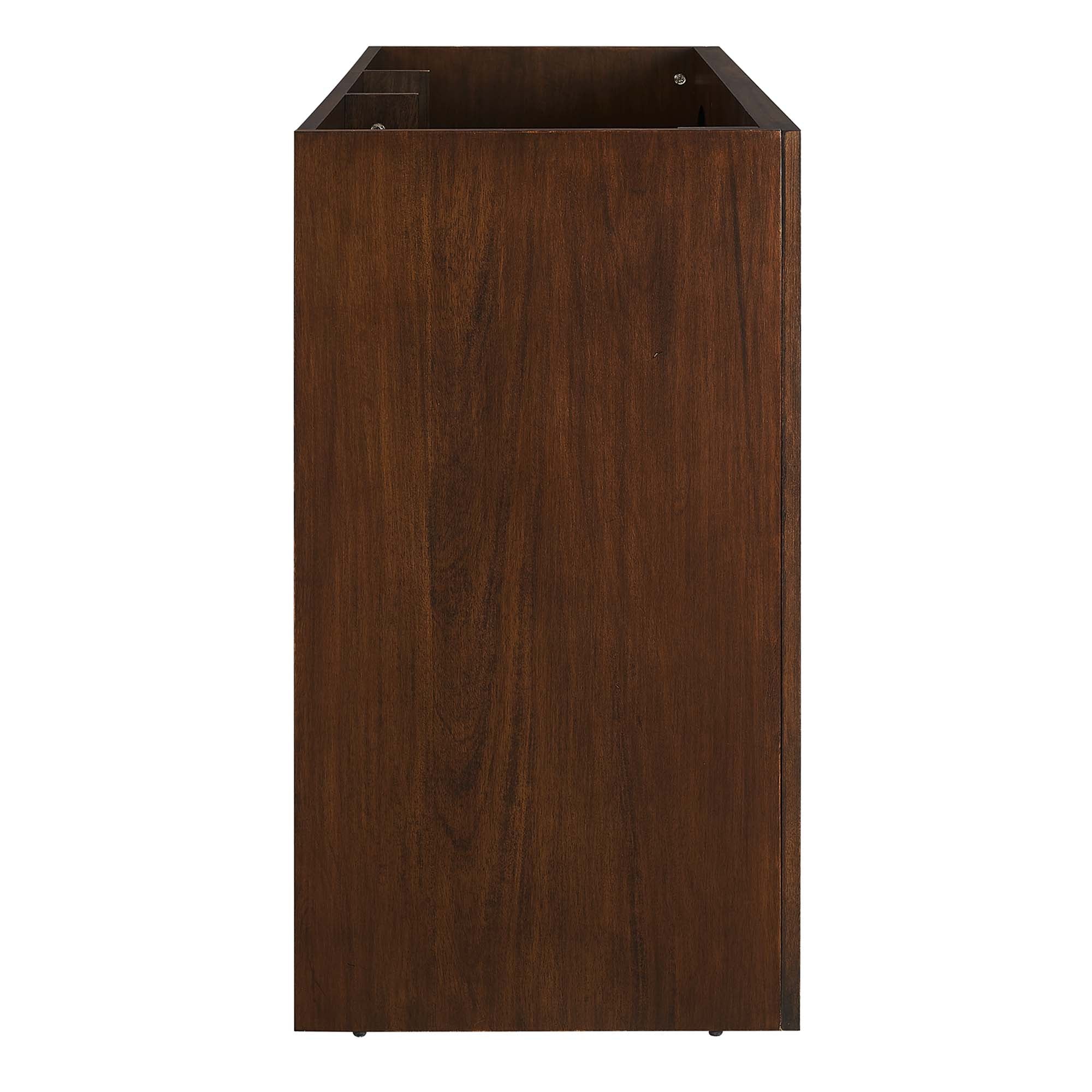 Appia 48" Bathroom Vanity Cabinet (Sink Basin Not Included), Walnut