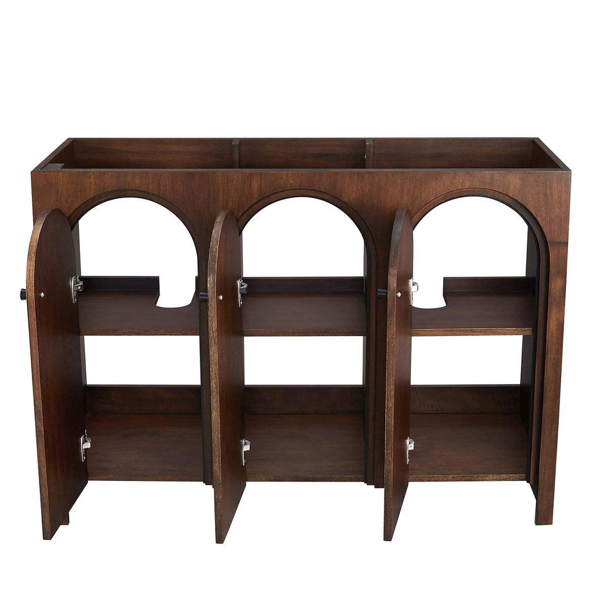 Appia 48" Bathroom Vanity Cabinet (Sink Basin Not Included), Walnut