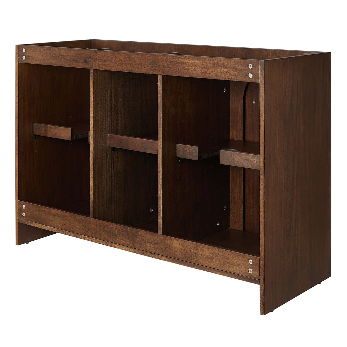 Appia 48" Bathroom Vanity Cabinet (Sink Basin Not Included), Walnut