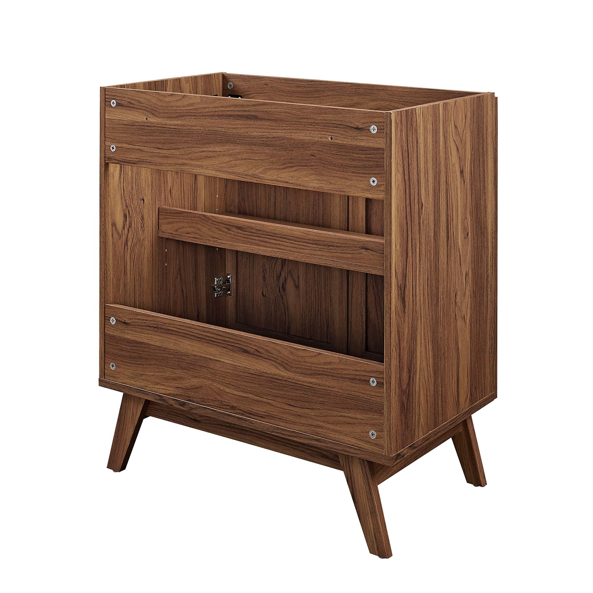 Soma 30" Bathroom Vanity Cabinet (Sink Basin Not Included), Walnut
