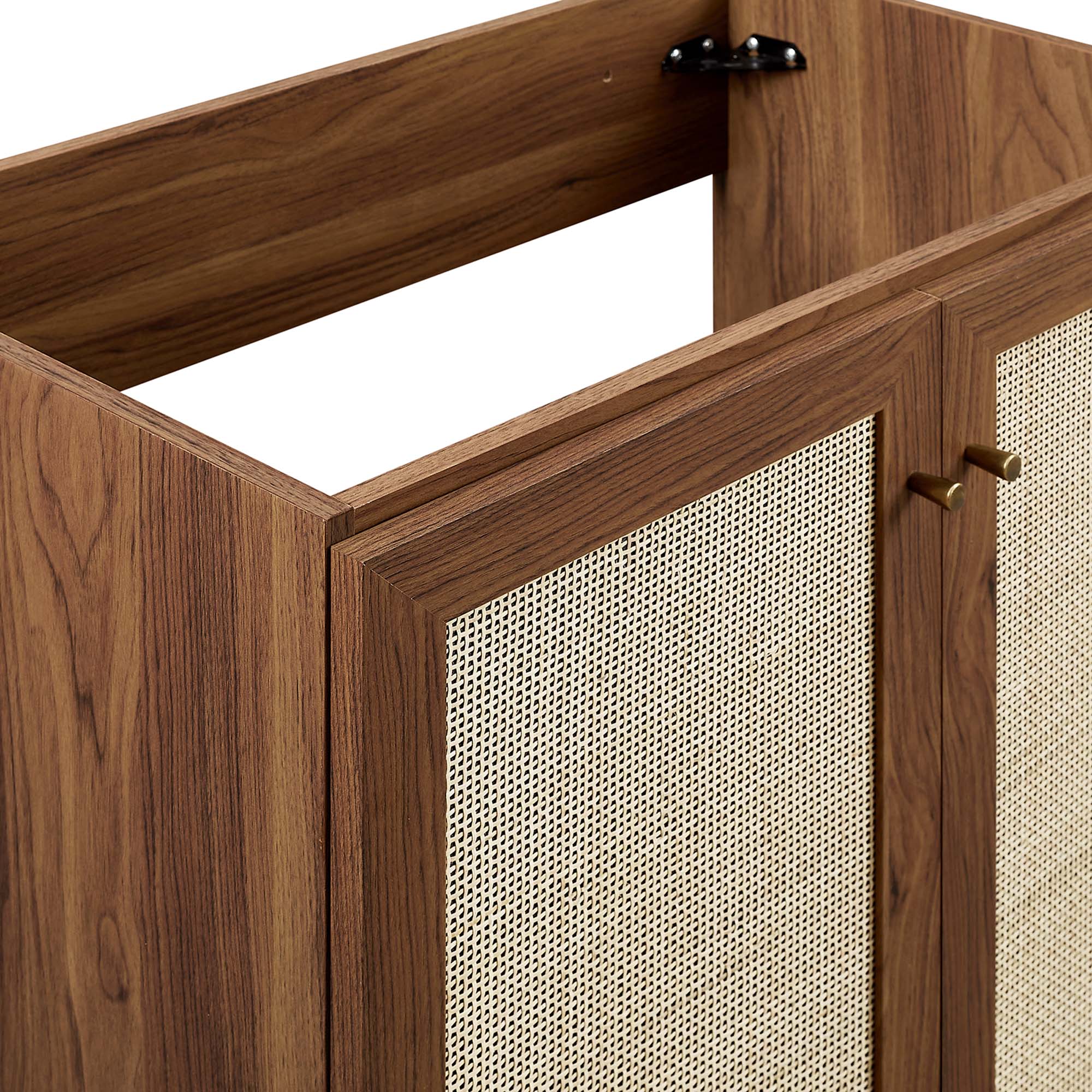 Soma 30" Bathroom Vanity Cabinet (Sink Basin Not Included), Walnut