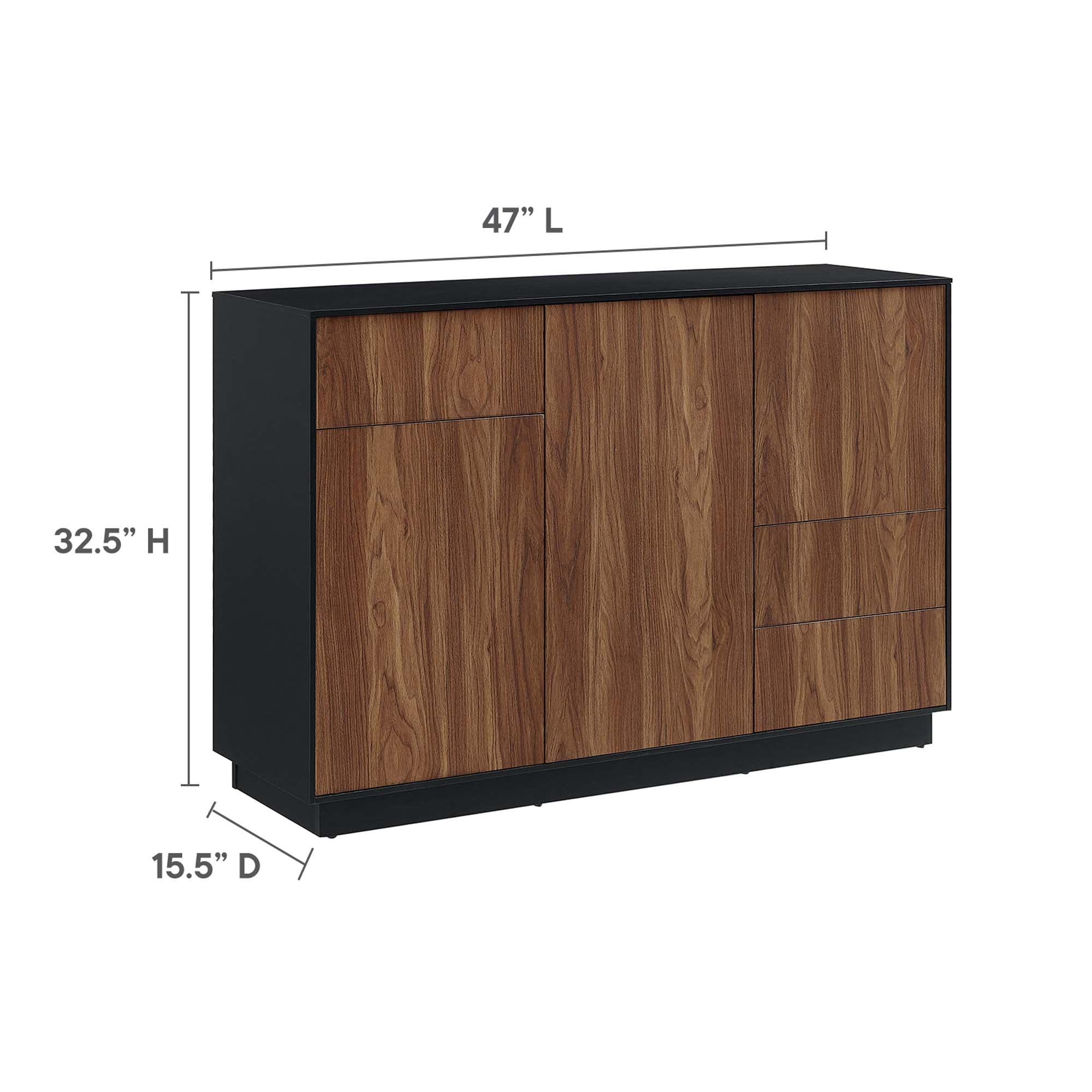 Holden 47" Sideboard, Black Walnut